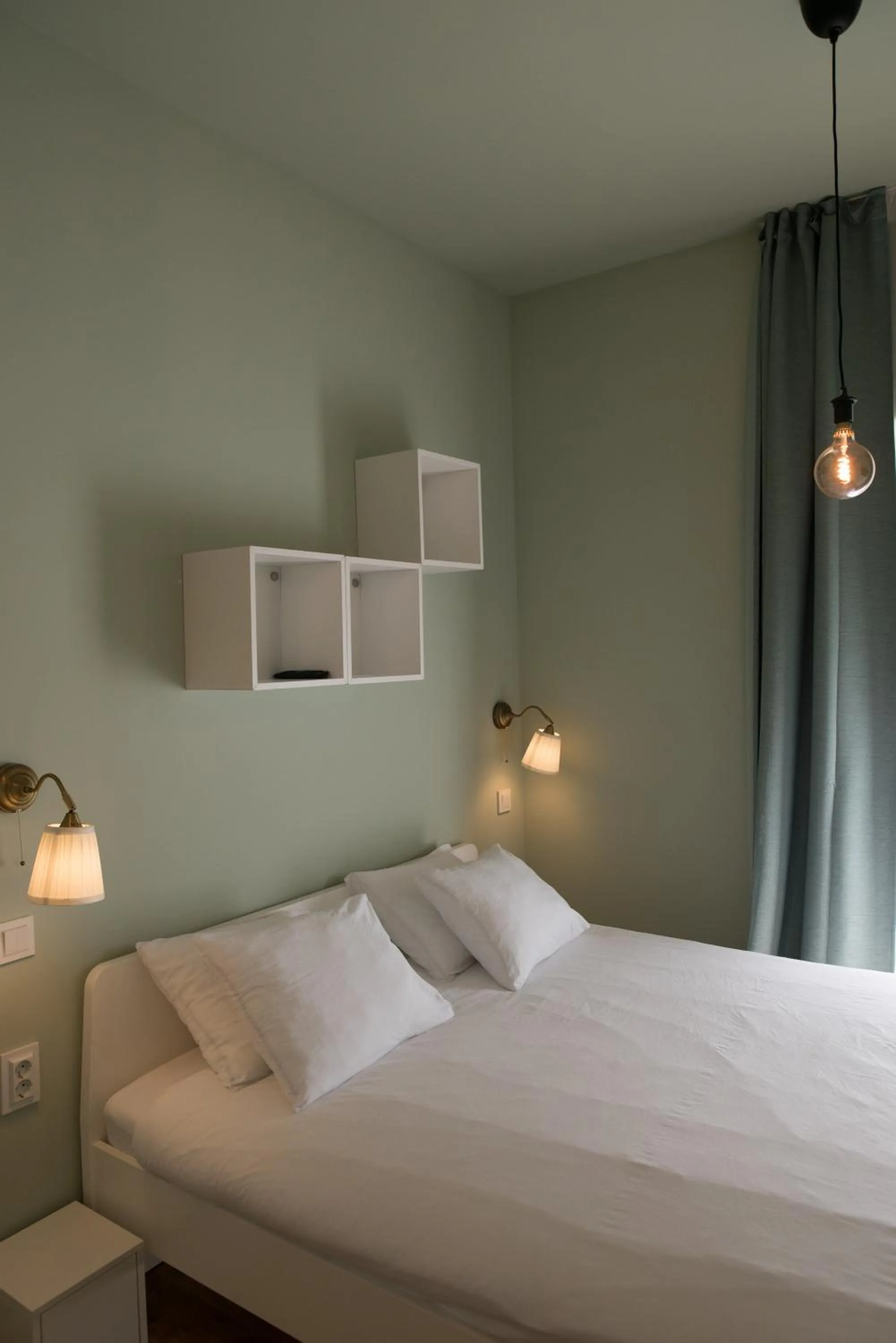 Bed in SMILE&LOVE REPUBLIC ZAGREB CENTER