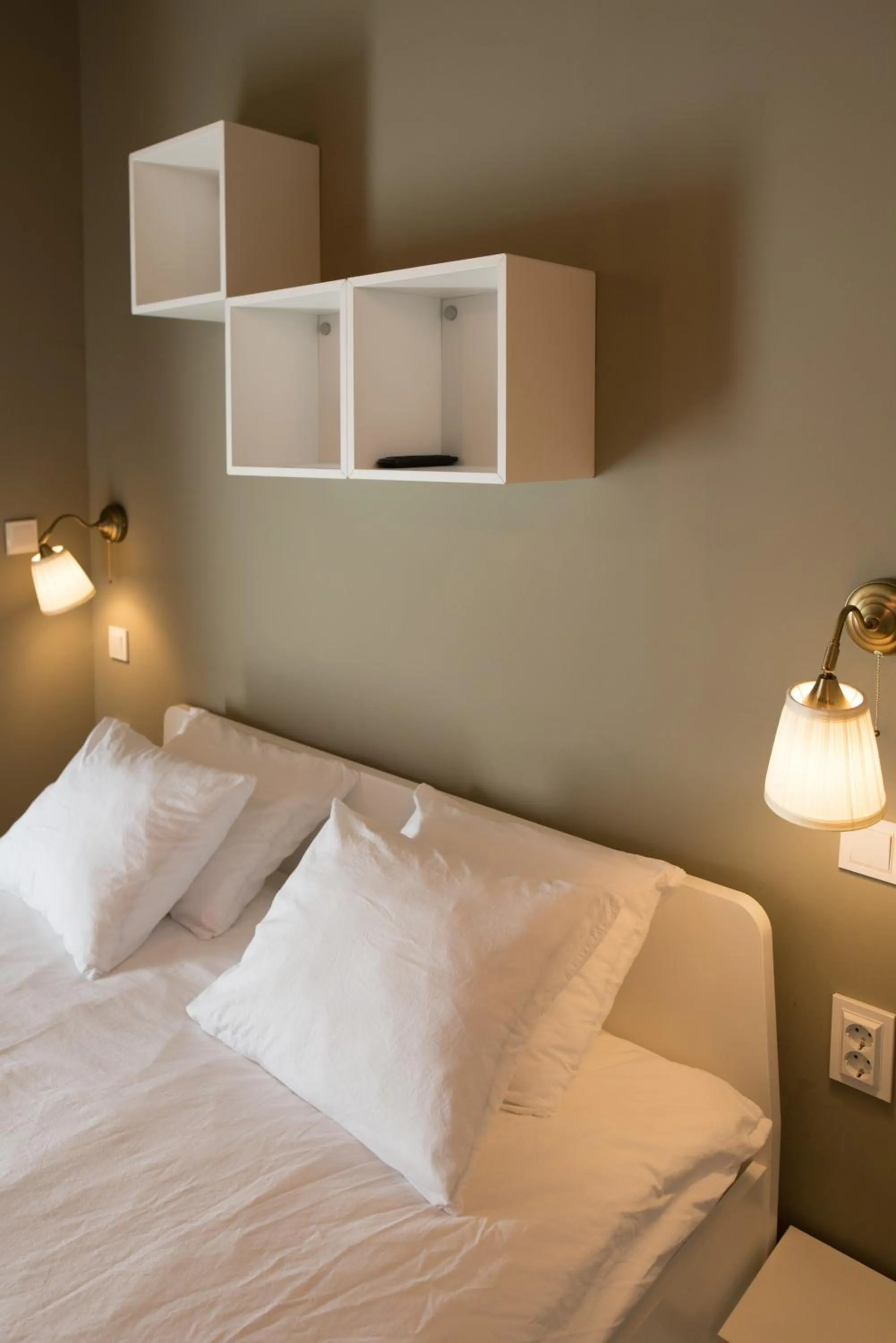 Bed in SMILE&LOVE REPUBLIC ZAGREB CENTER