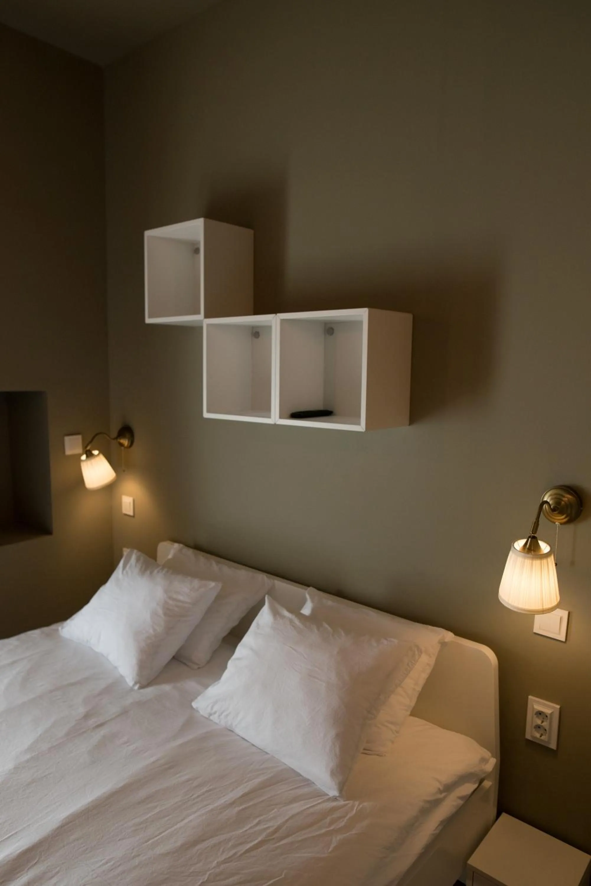 Bed in SMILE&LOVE REPUBLIC ZAGREB CENTER