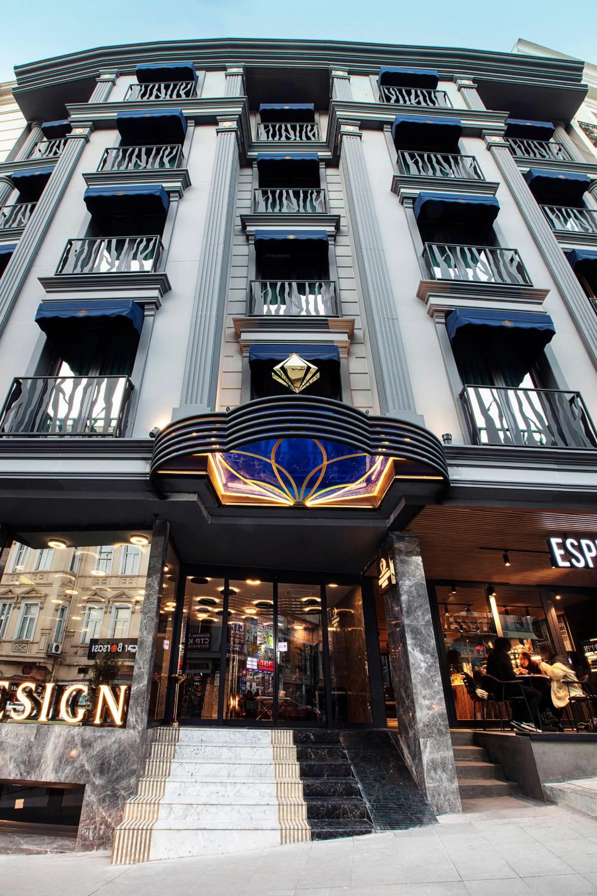 Facade/entrance in Euro Design Hotel