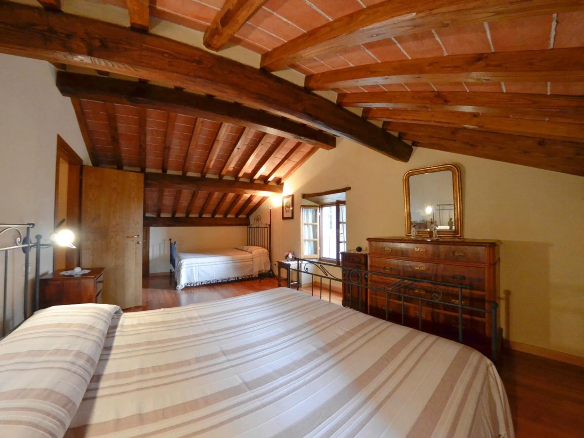 Bedroom, Bed in Casa Ambra