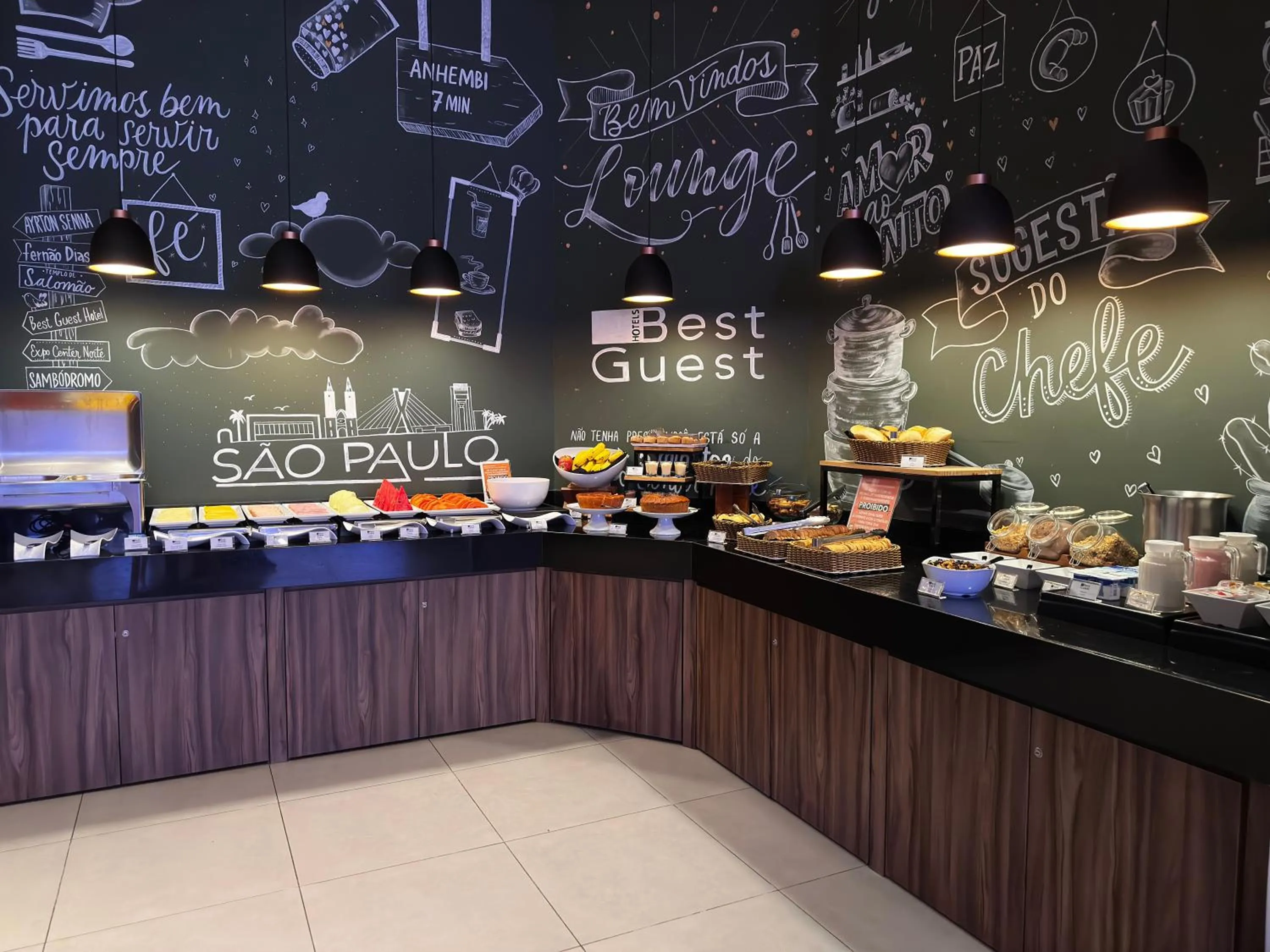 Food and drinks in Best Guest Hotel Expo Anhembi