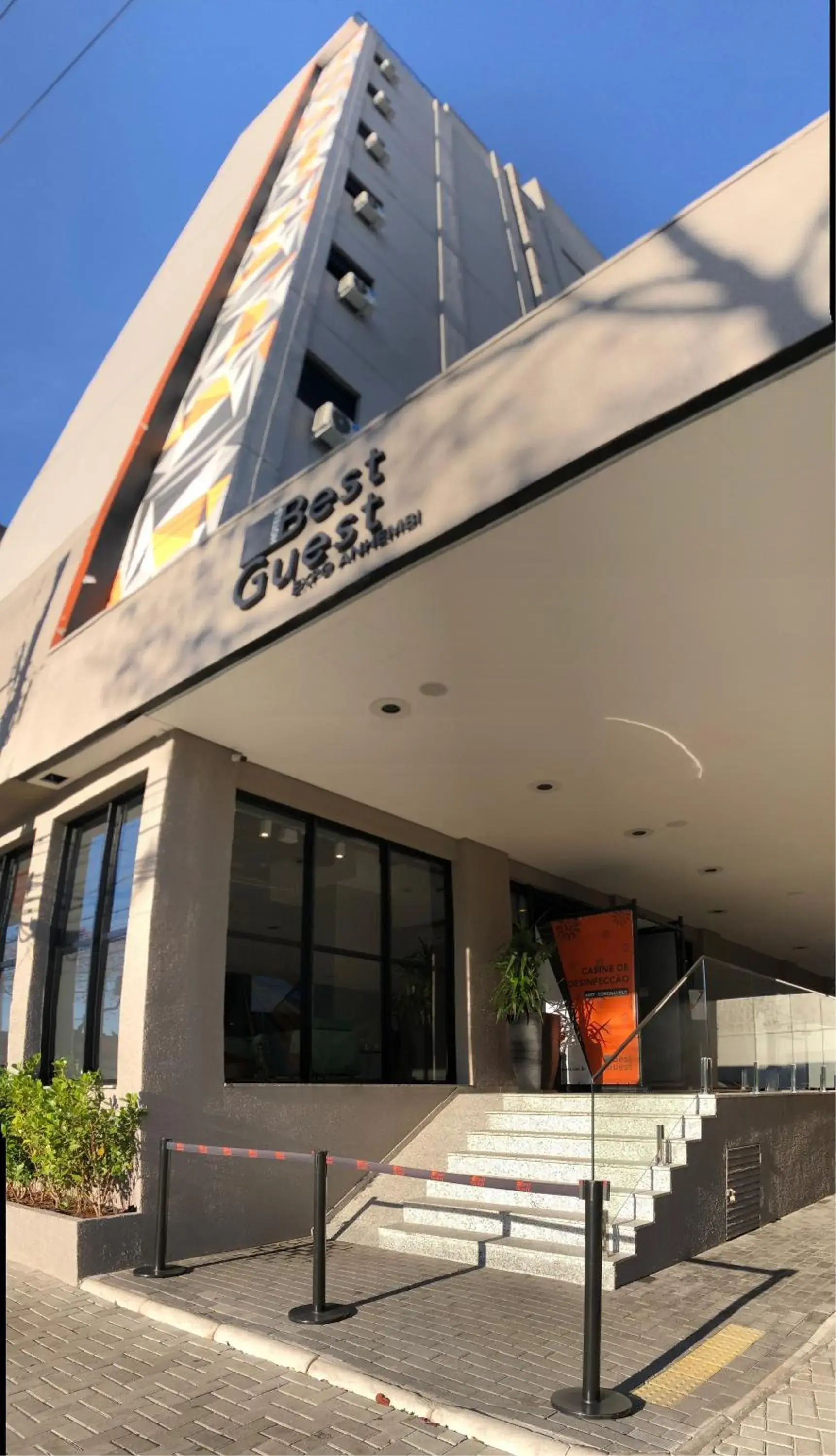 Property building in Best Guest Hotel Expo Anhembi Property building in Best Guest Hotel Expo Anhembi