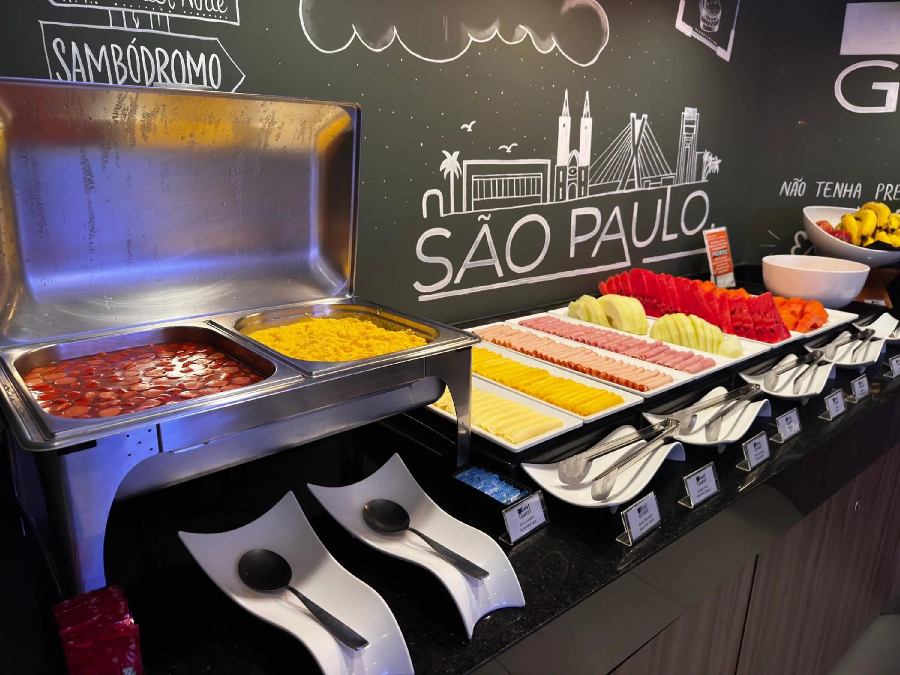 Food in Best Guest Hotel Expo Anhembi