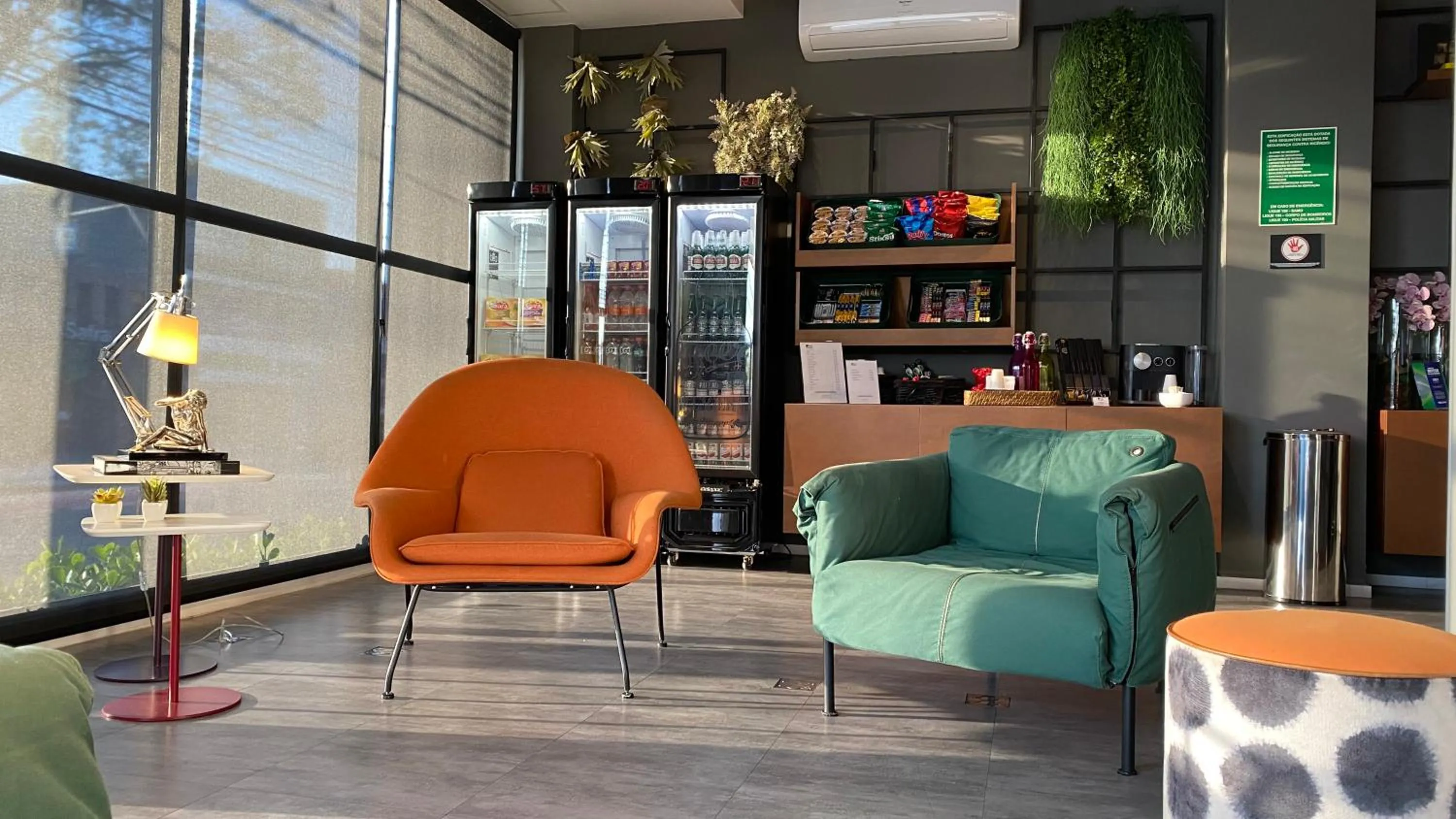 Lobby or reception in Best Guest Hotel Expo Anhembi