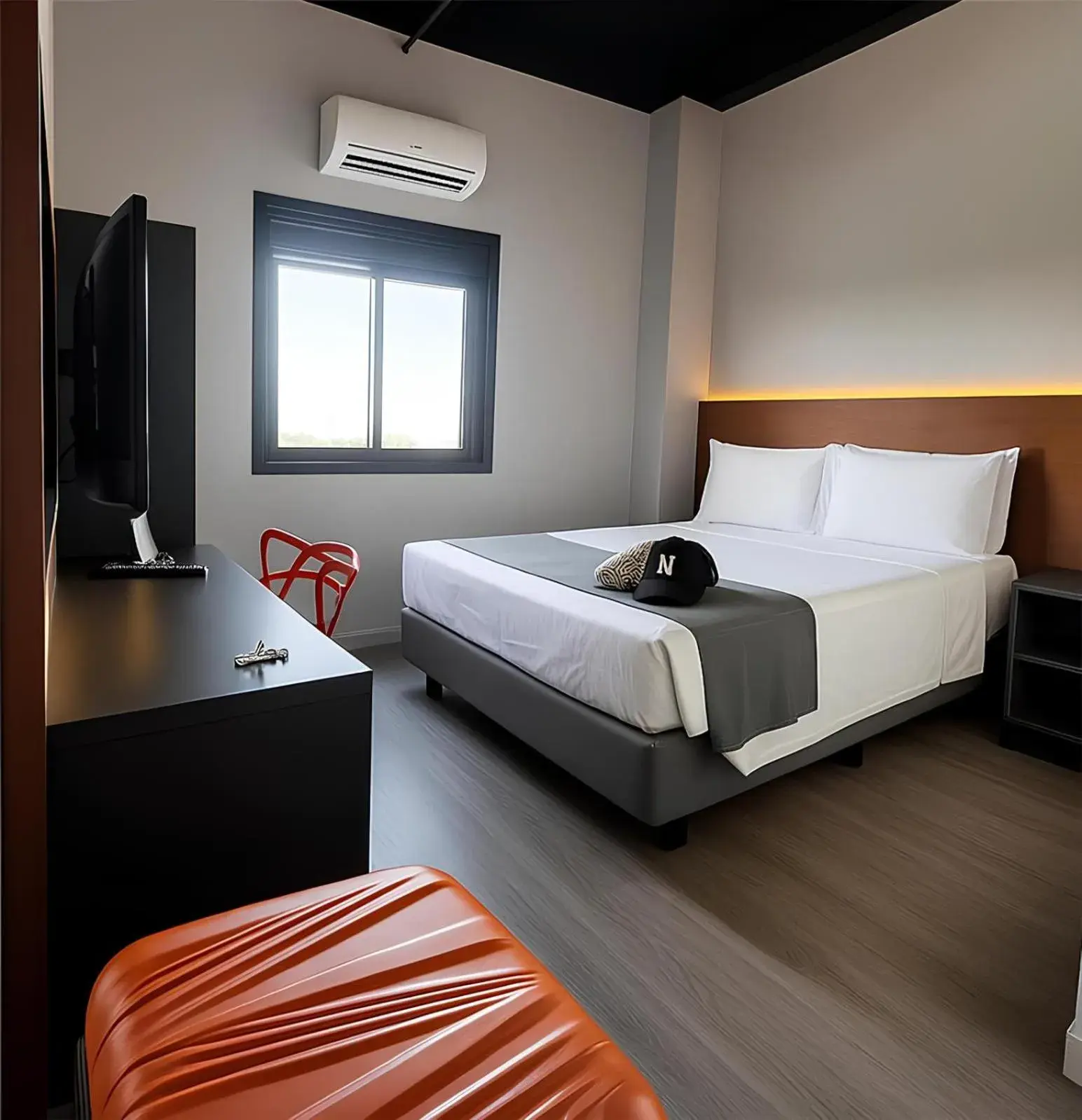 Photo of the whole room, Bed in Best Guest Hotel Expo Anhembi Photo of the whole room, Bed in Best Guest Hotel Expo Anhembi