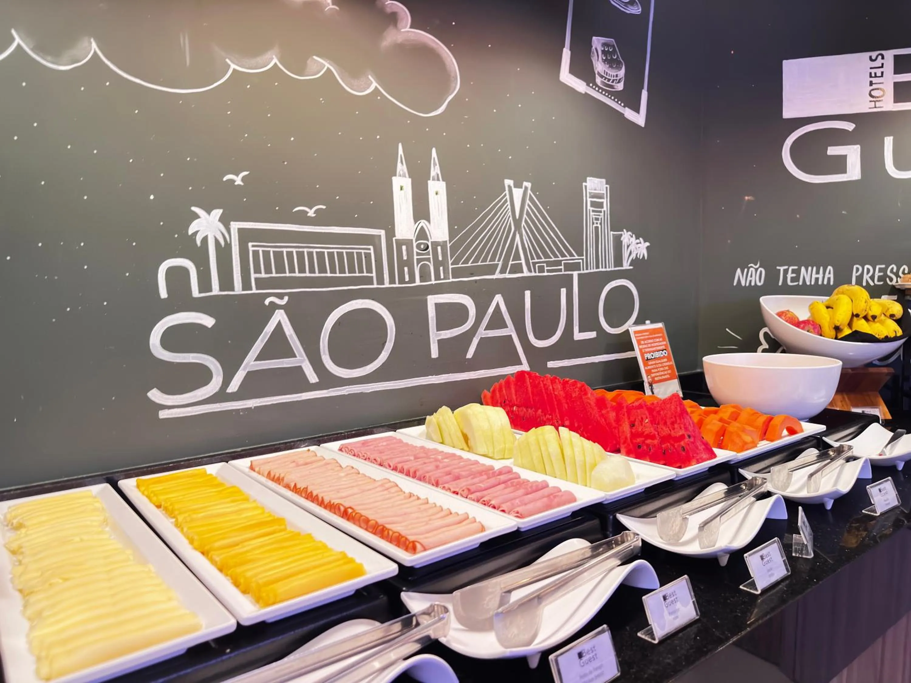 Food in Best Guest Hotel Expo Anhembi