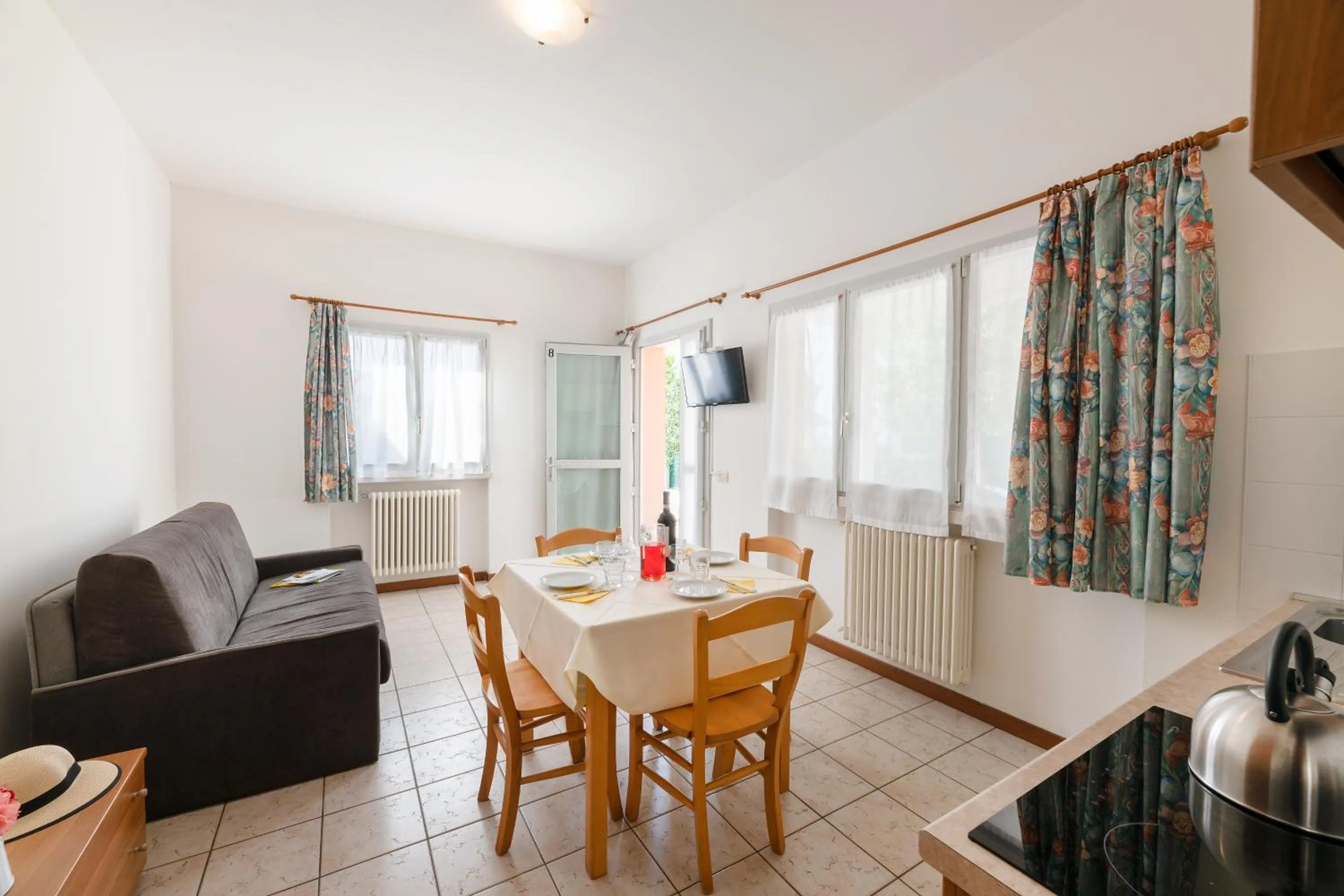 Living room in Le Palme Camping & Village