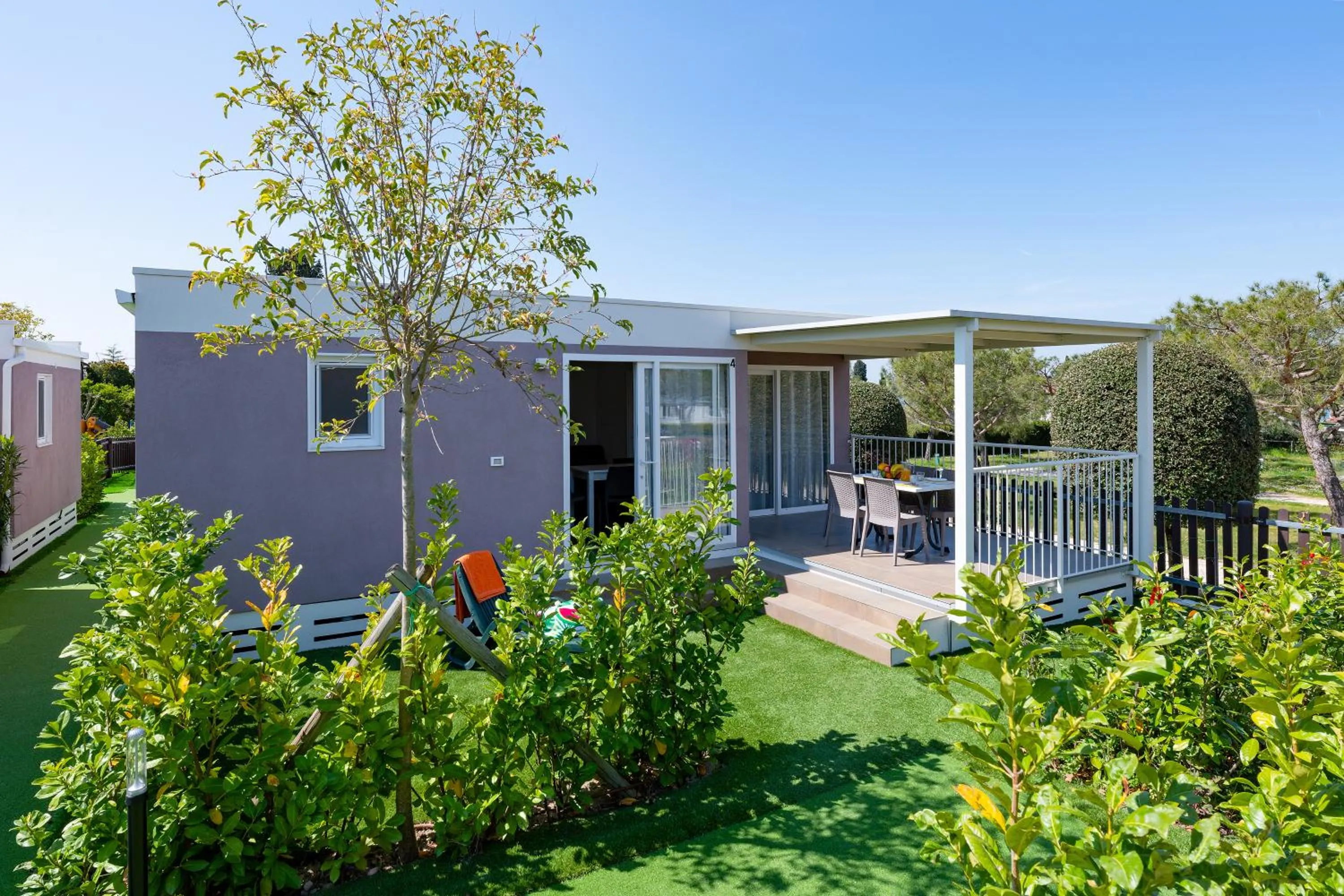 Patio in Le Palme Camping & Village