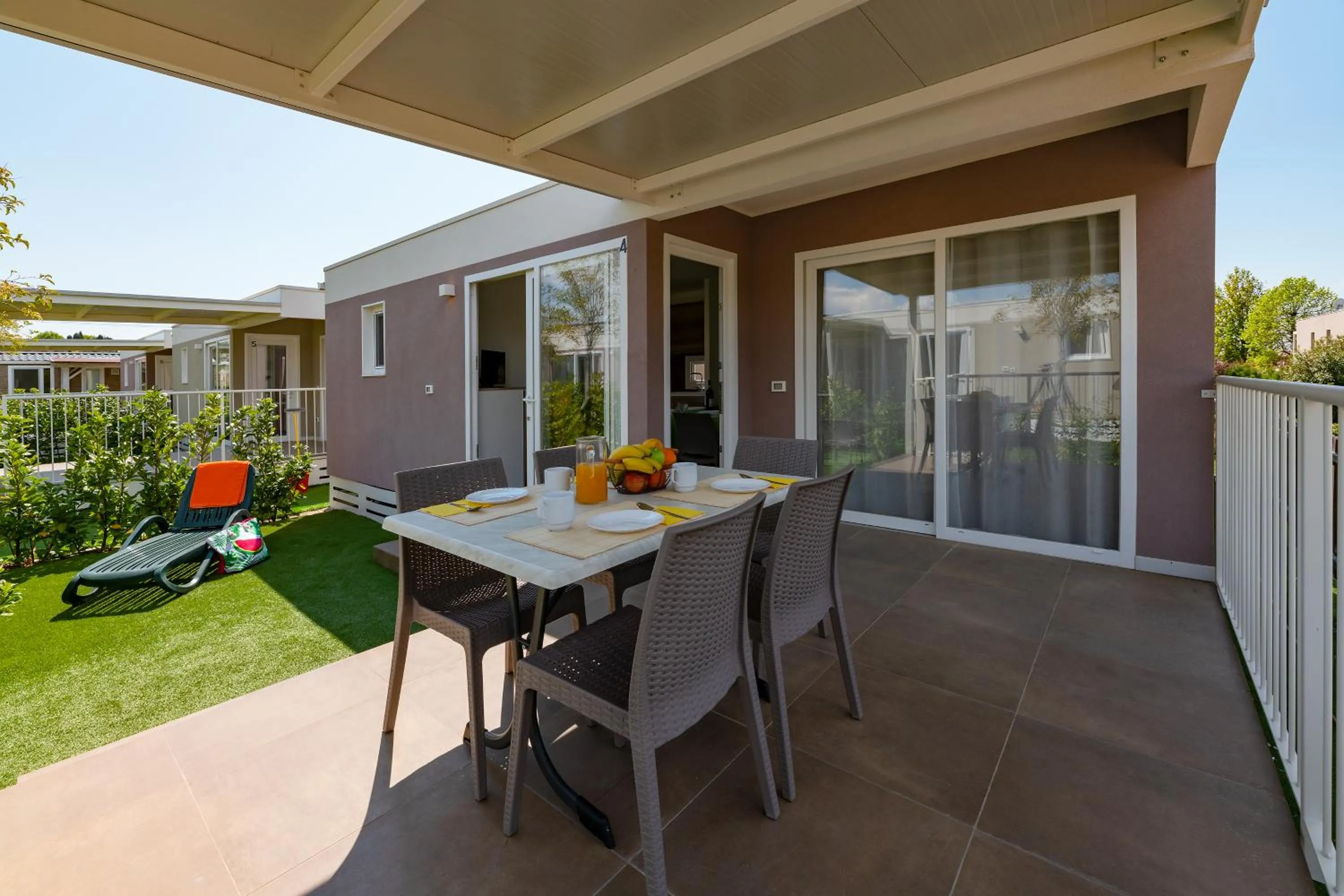 Patio in Le Palme Camping & Village