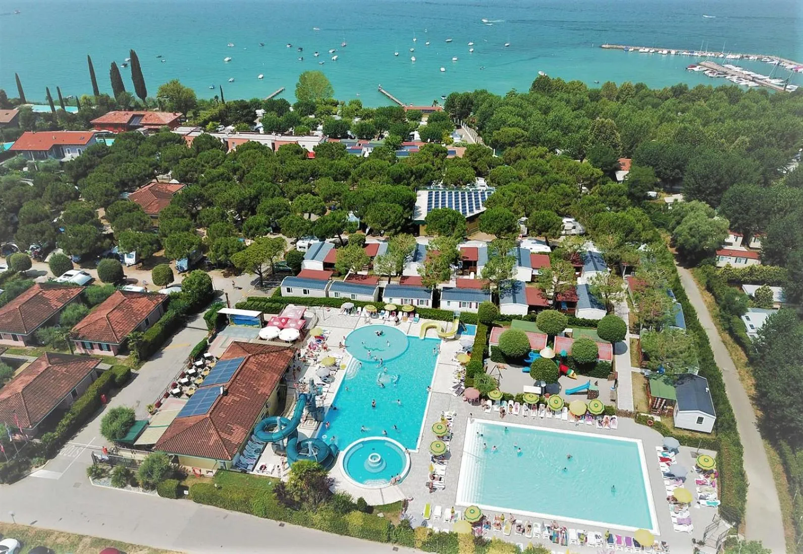Lake view in Le Palme Camping & Village