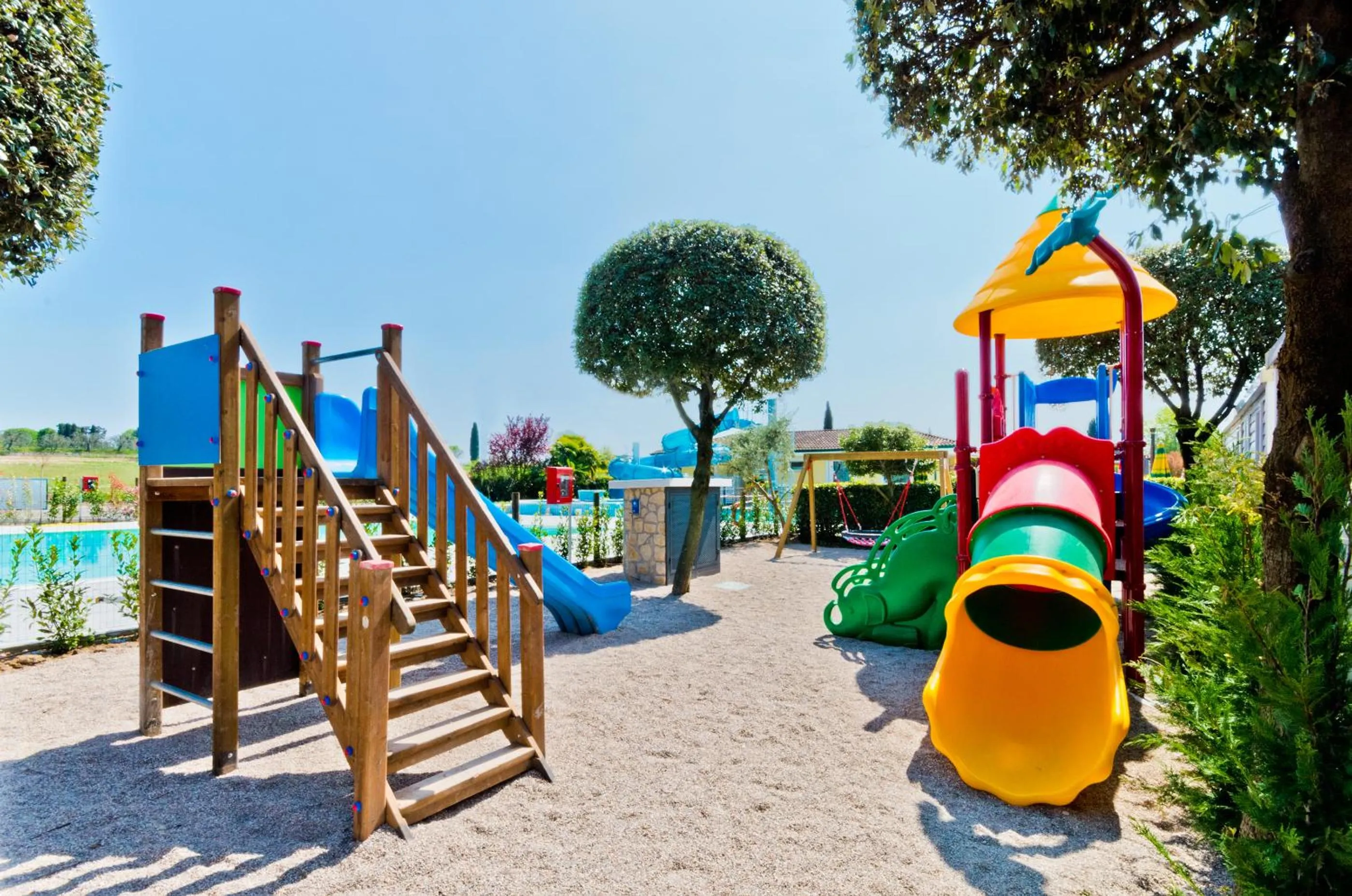 Children play ground in Le Palme Camping & Village