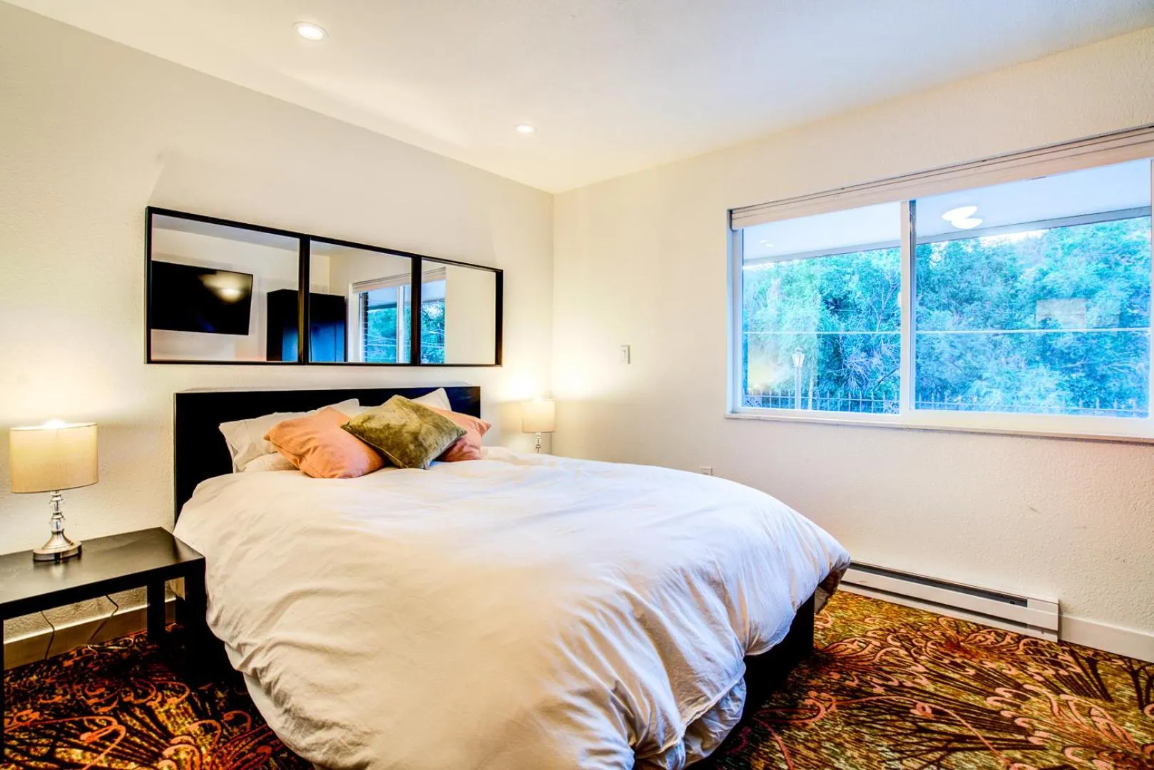 Bed in INNhale Resort and Spa