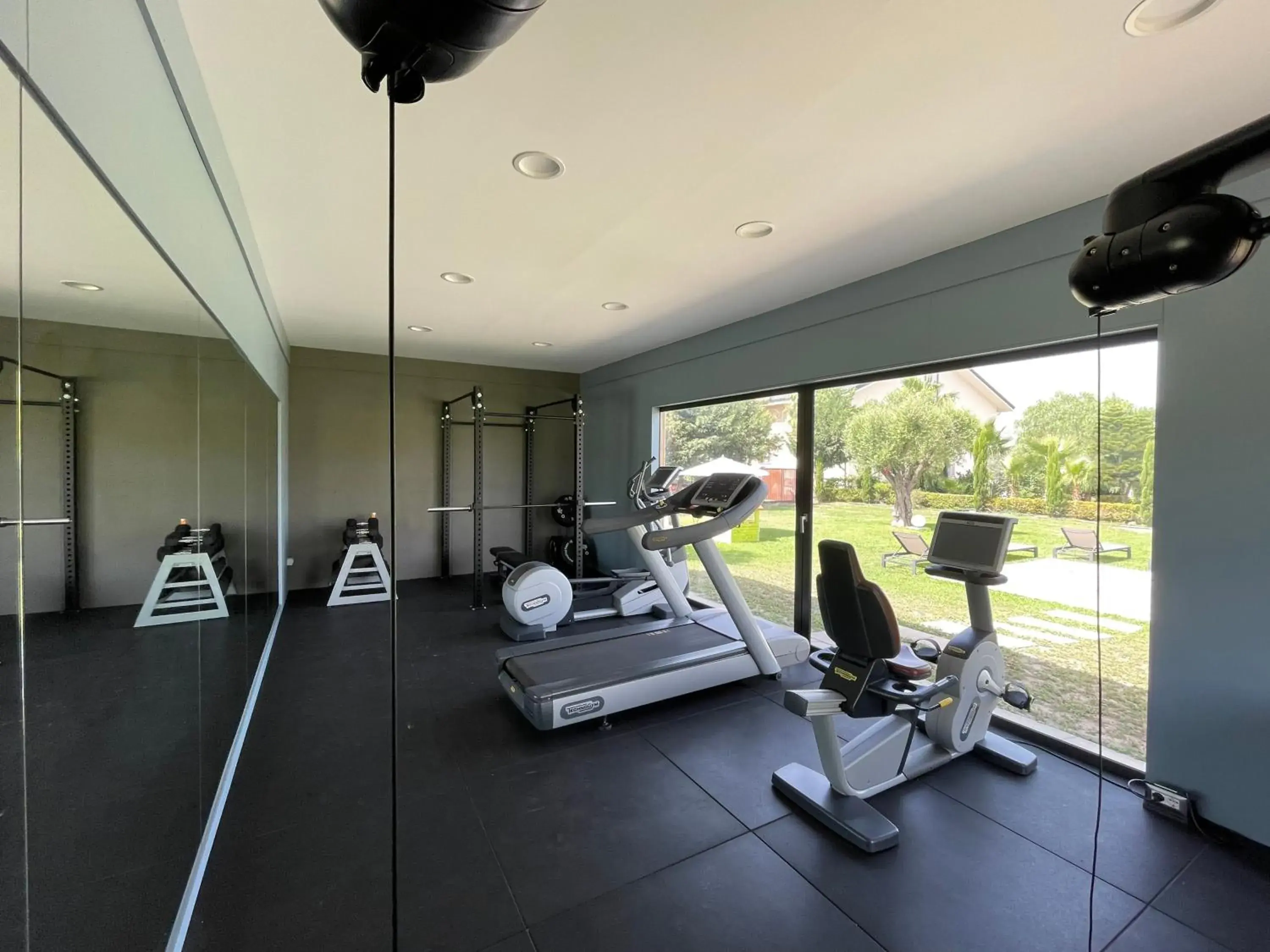 Fitness centre/facilities in Hotel Casal Dell'Angelo Fitness centre/facilities in Hotel Casal Dell'Angelo