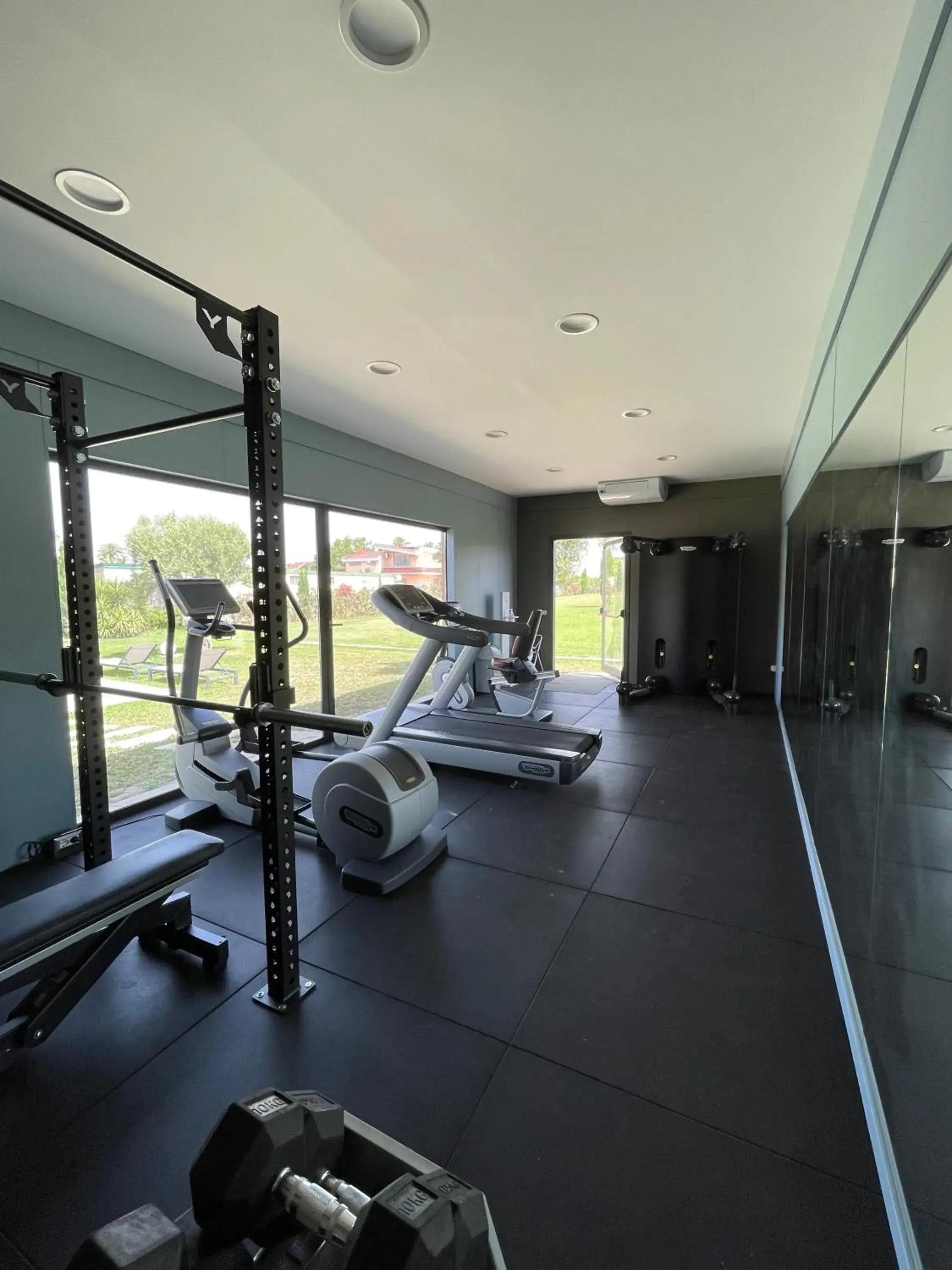 Fitness centre/facilities in Hotel Casal Dell'Angelo Fitness centre/facilities in Hotel Casal Dell'Angelo