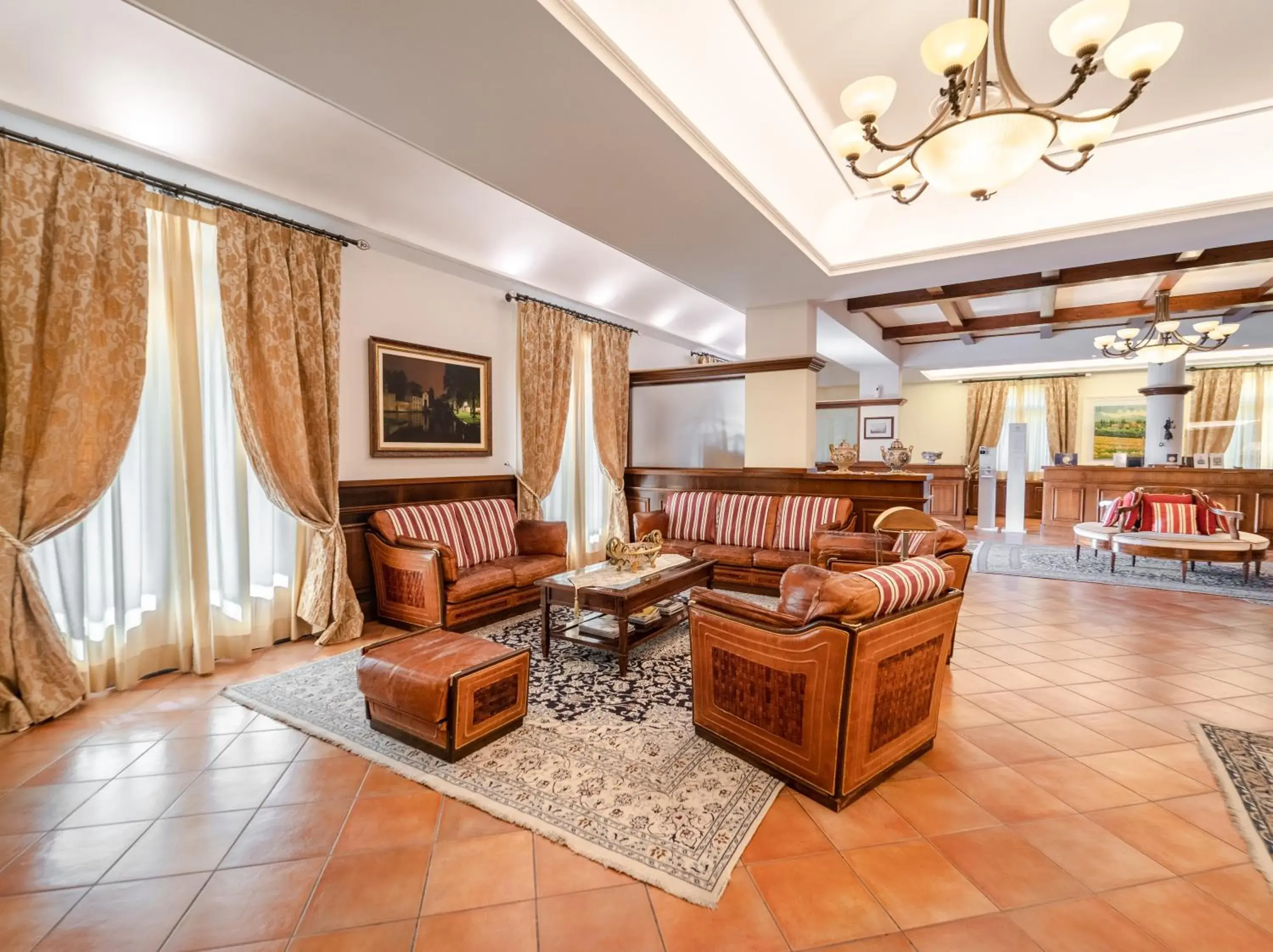 Lobby or reception in Hotel Casal Dell'Angelo Lobby or reception in Hotel Casal Dell'Angelo