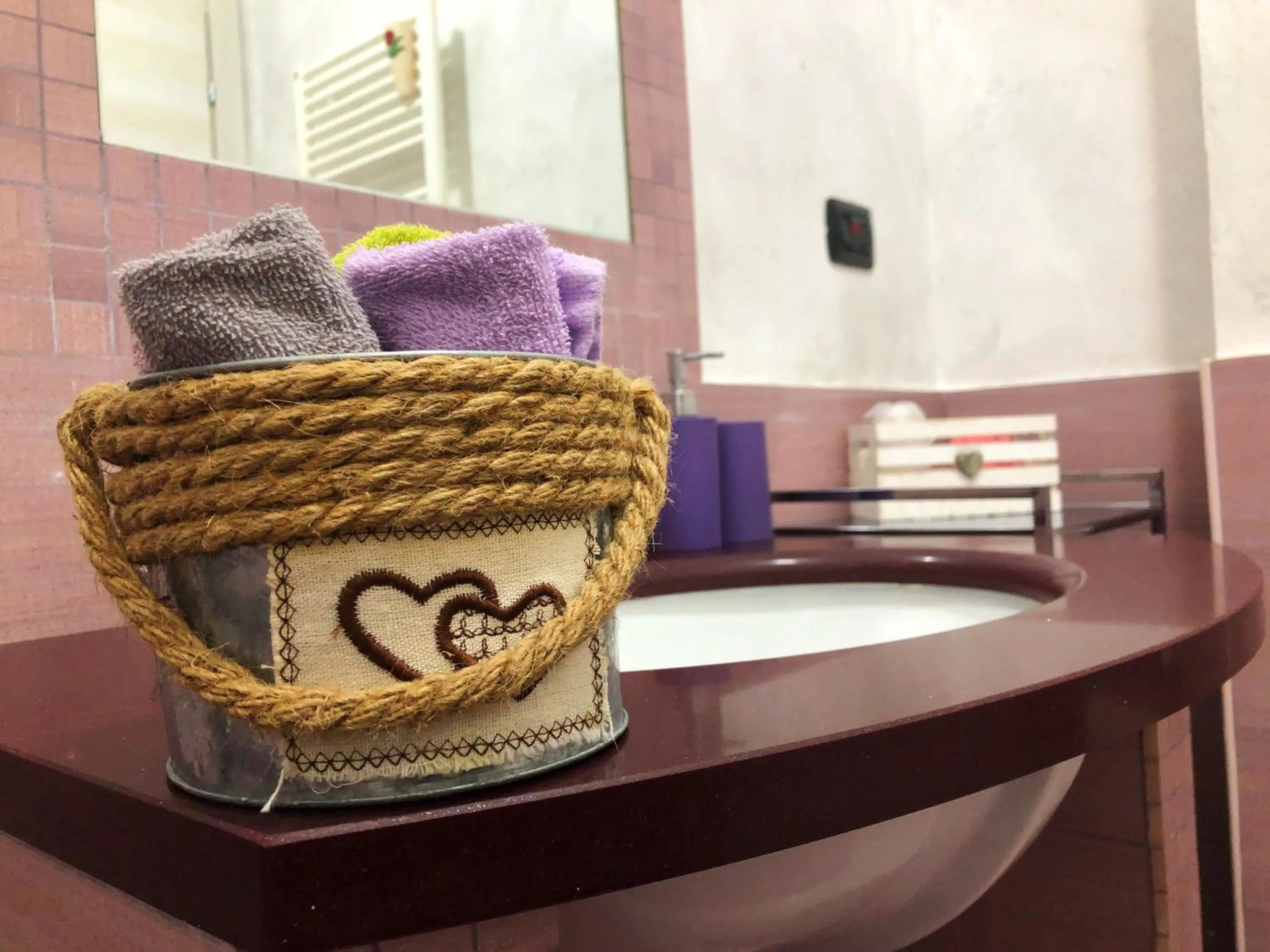 Bathroom, Bed in Rizzi Marianna B&B