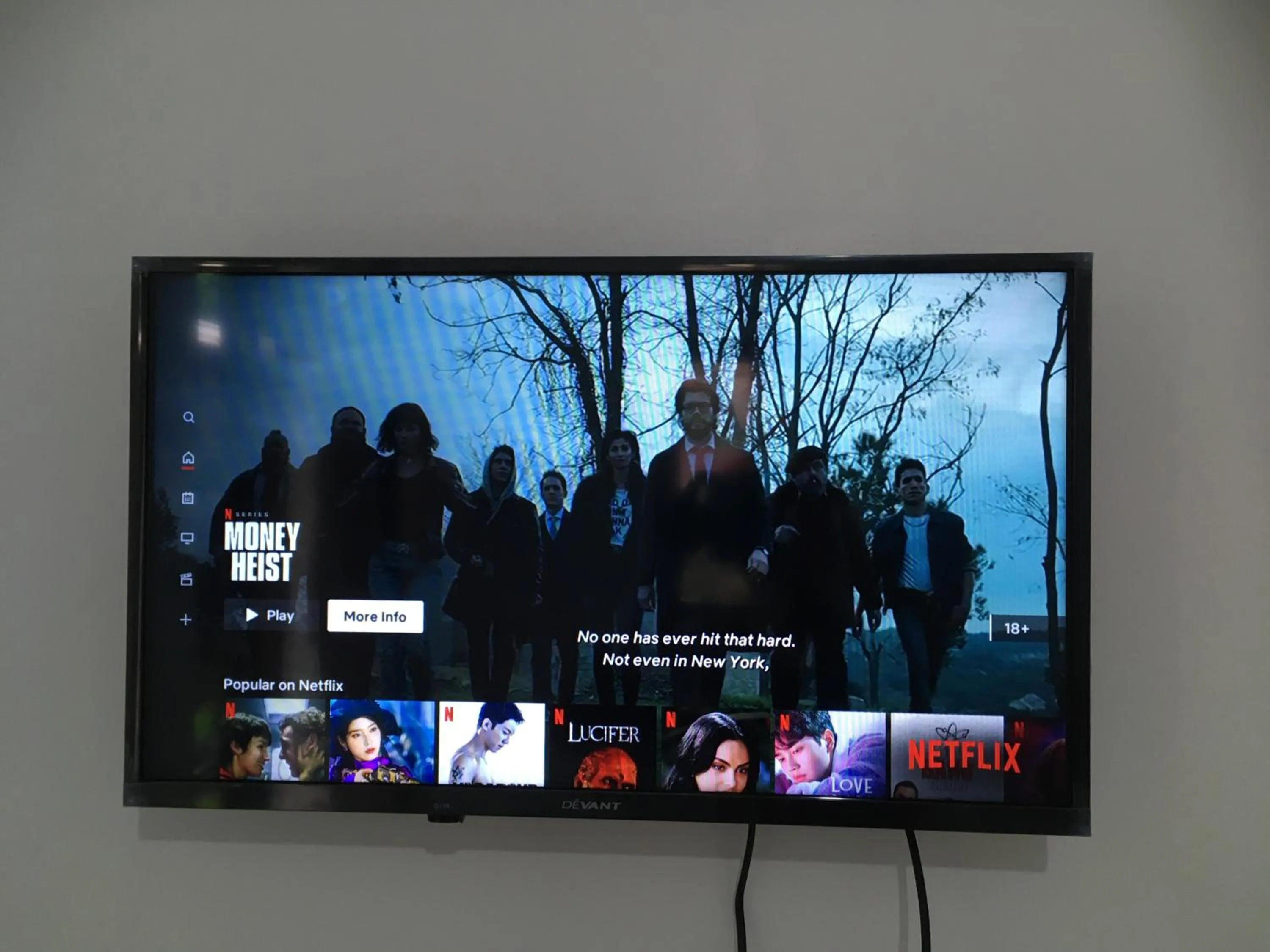 TV and multimedia in Bolinao Transient House A