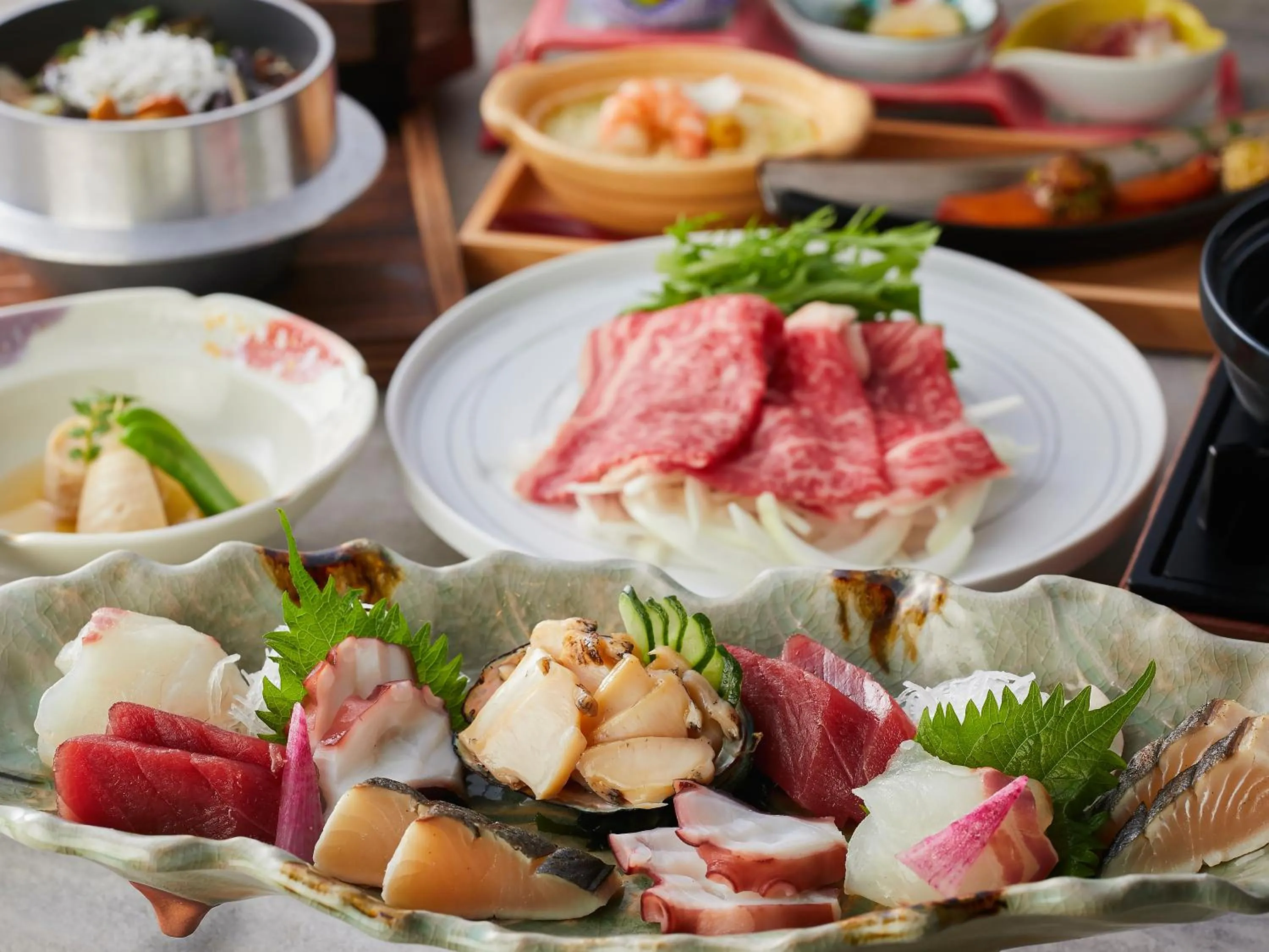 Food in KAMENOI HOTEL Awajishima