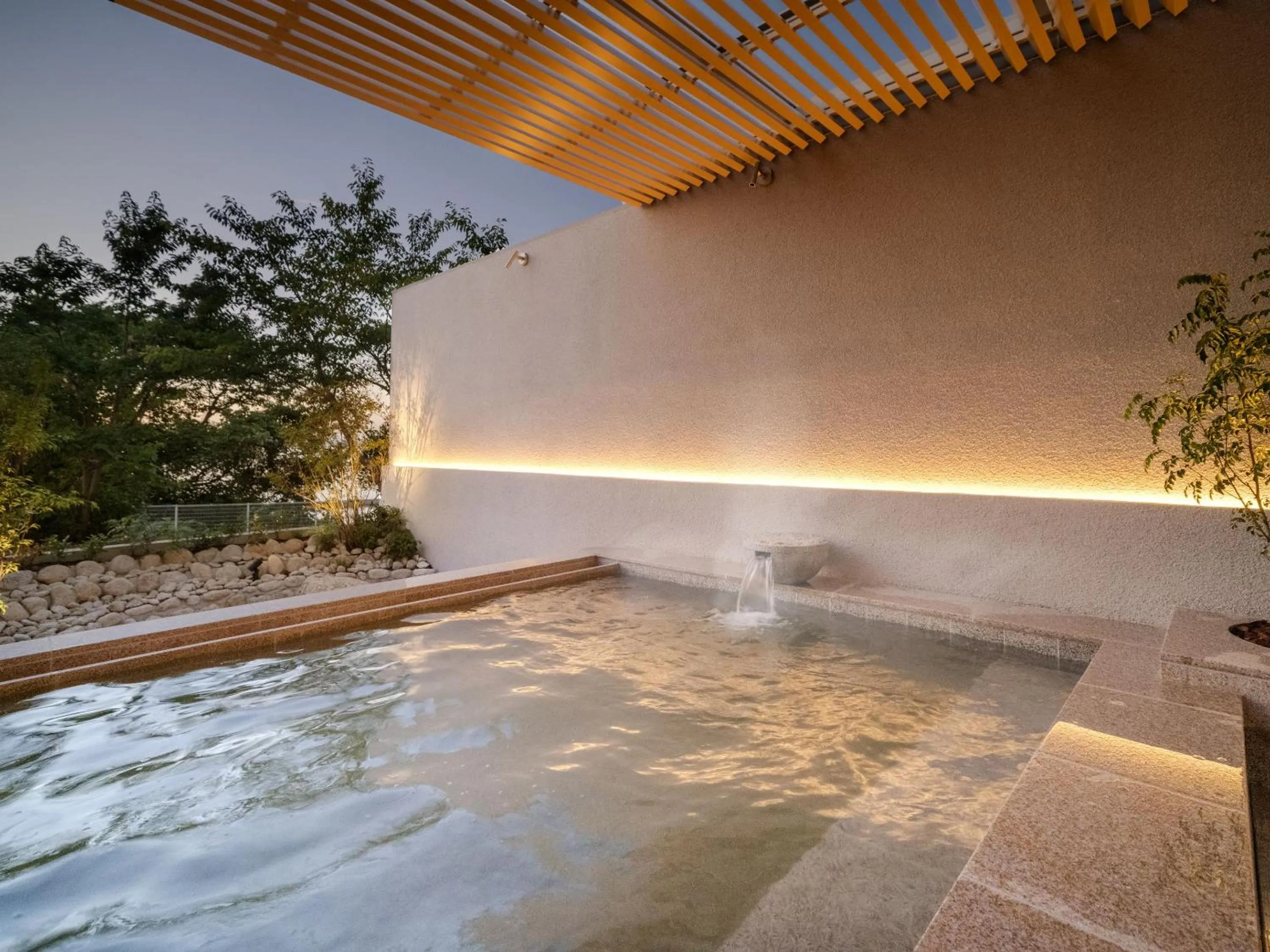 Hot Spring Bath in KAMENOI HOTEL Awajishima