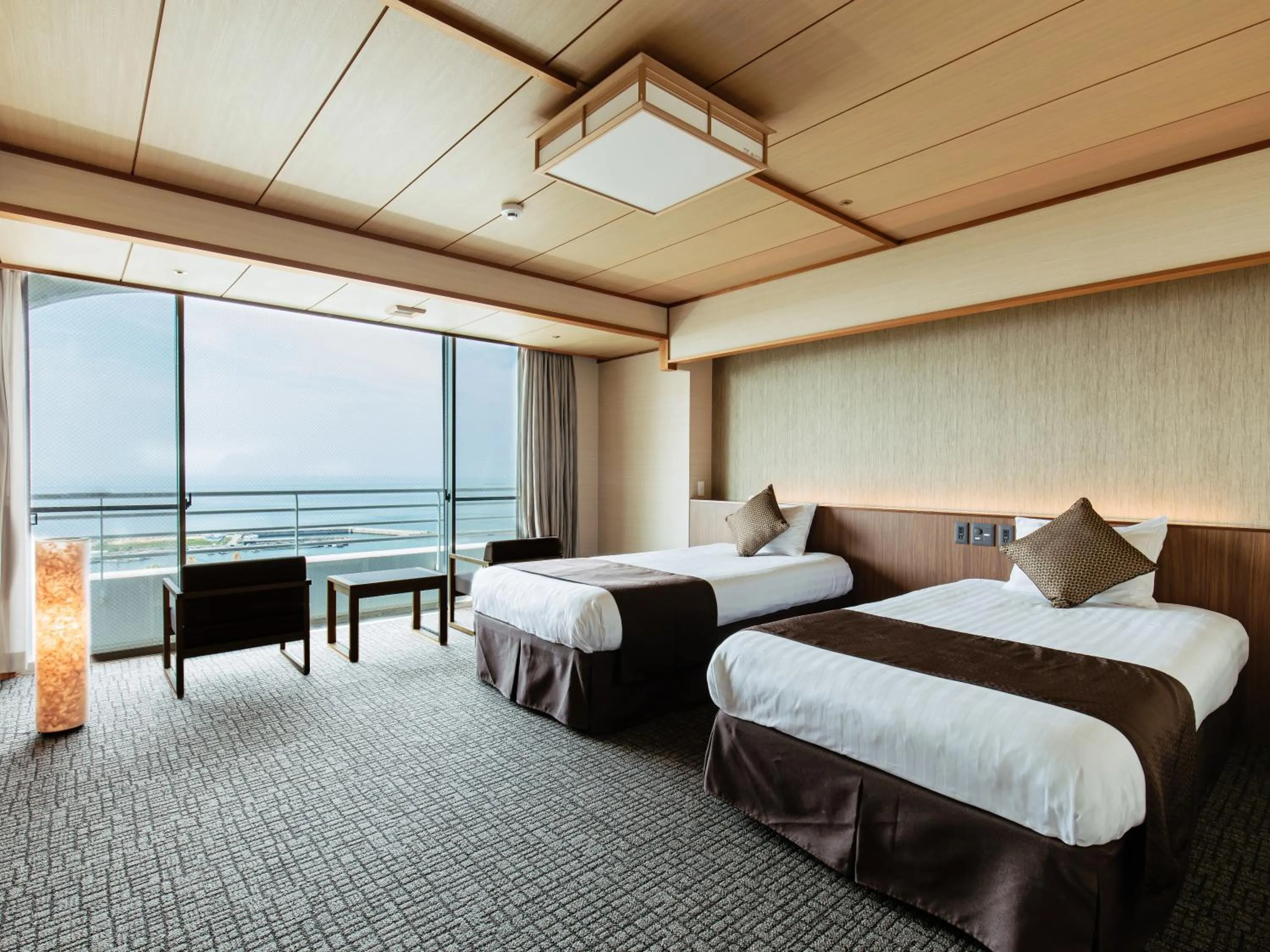 Superior Twin (With Shower Booth) - single occupancy in KAMENOI HOTEL Awajishima