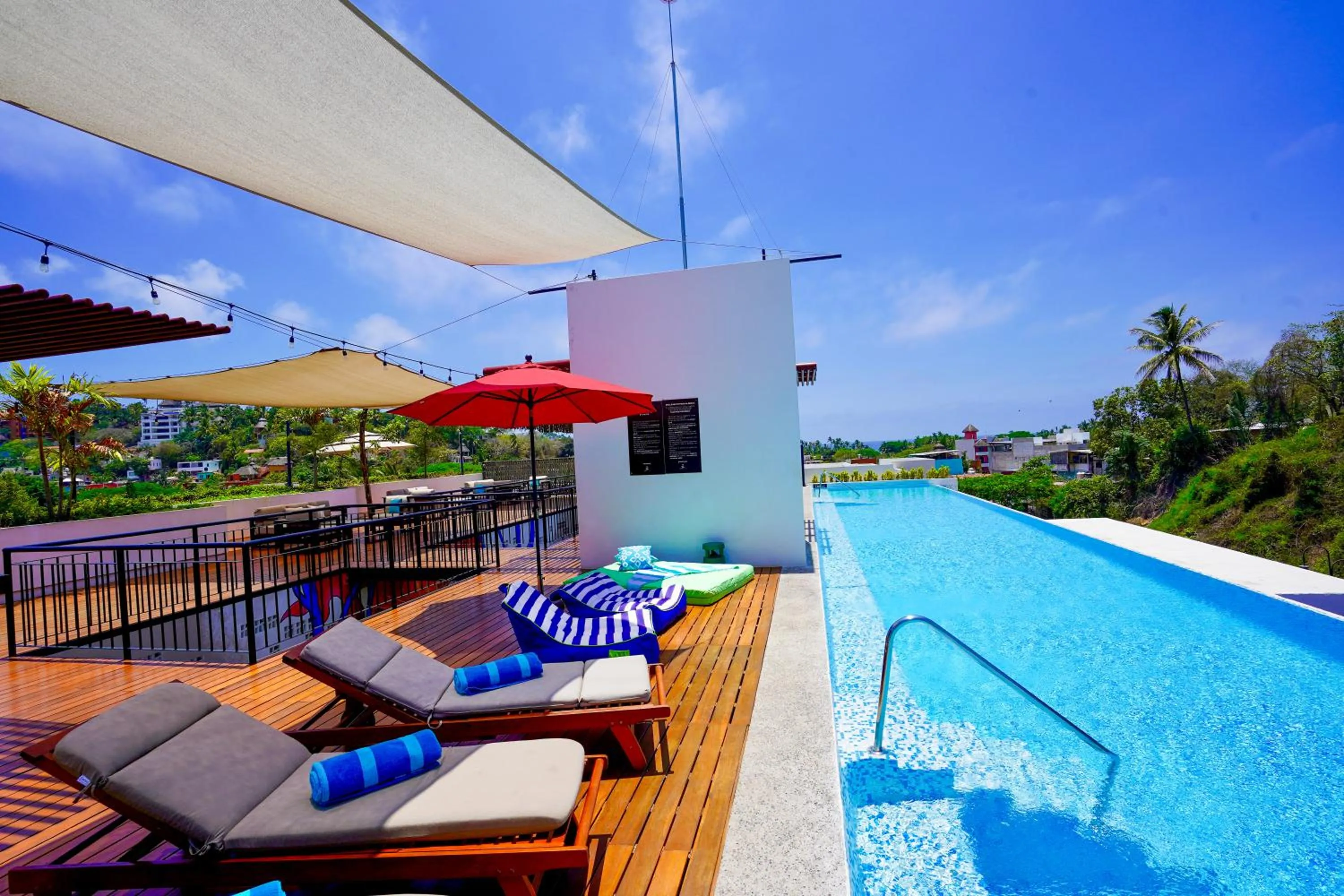 Swimming pool in Hotel Puerto Sayulita