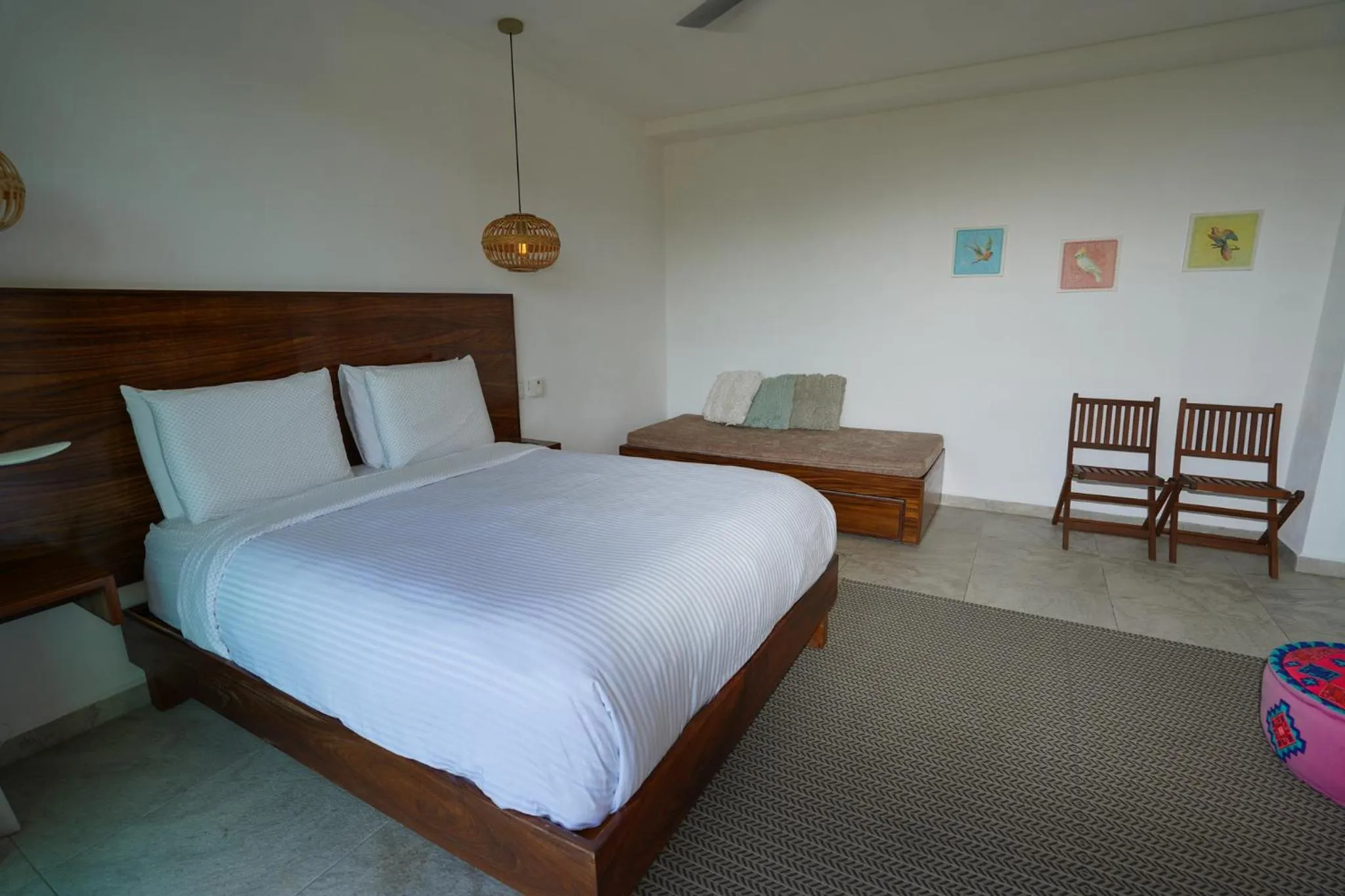 Bed in Hotel Puerto Sayulita