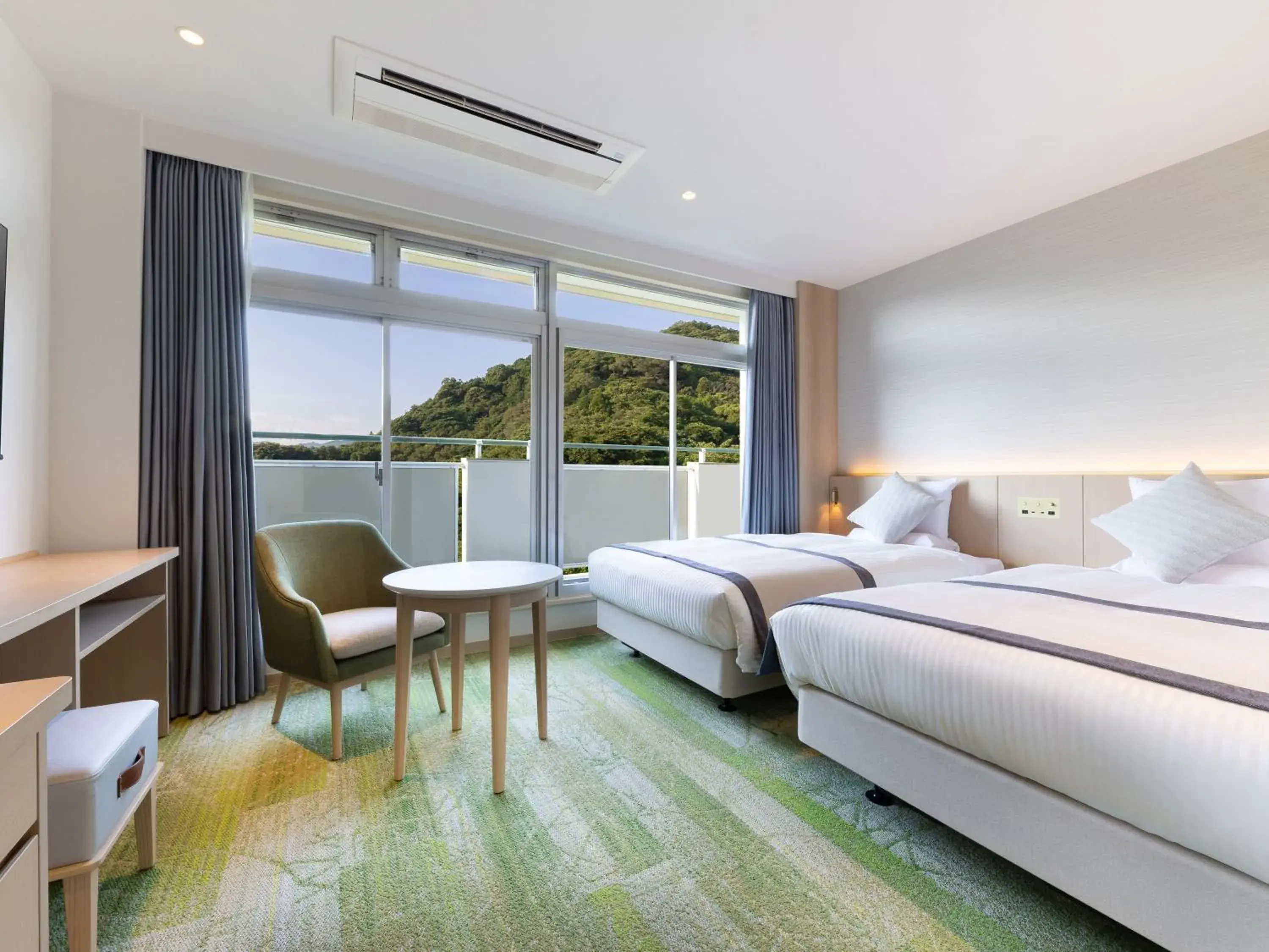 Forest View Superior Twin with Toilet - single occupancy in KAMENOI HOTEL Yaizu Forest View Superior Twin with Toilet - single occupancy in KAMENOI HOTEL Yaizu