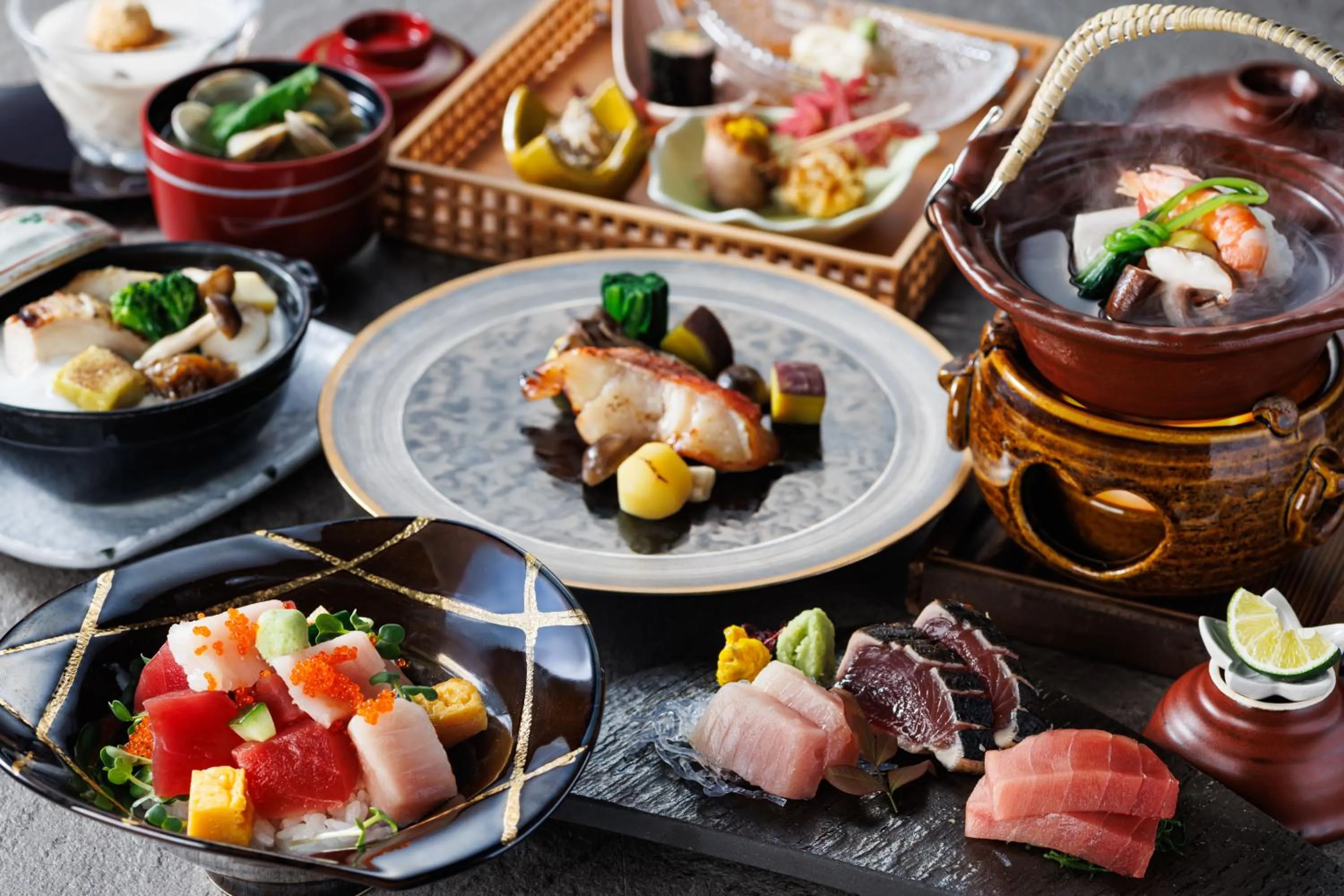 Dinner in KAMENOI HOTEL Yaizu