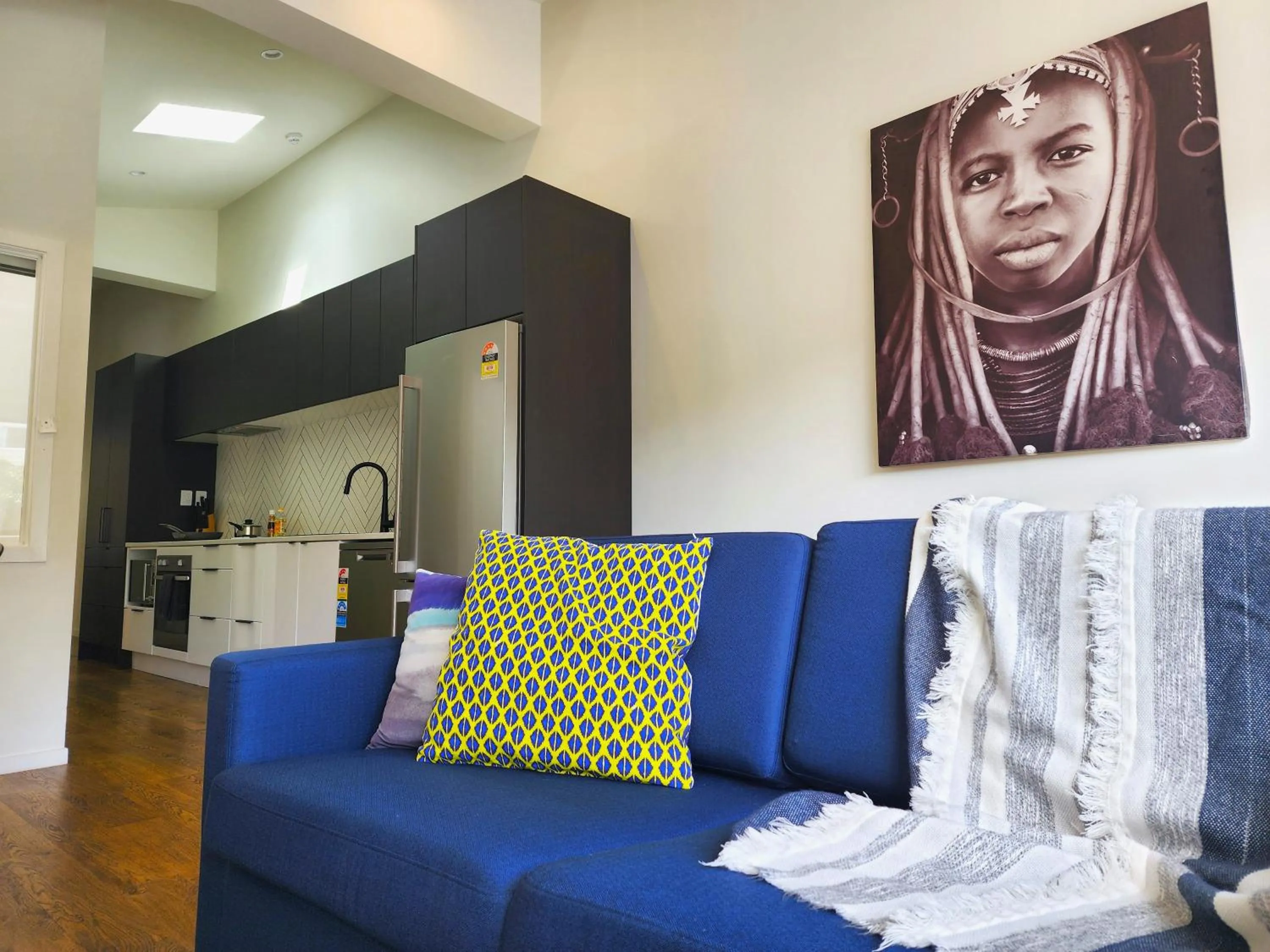 Living room in U Suites Kilbirnie