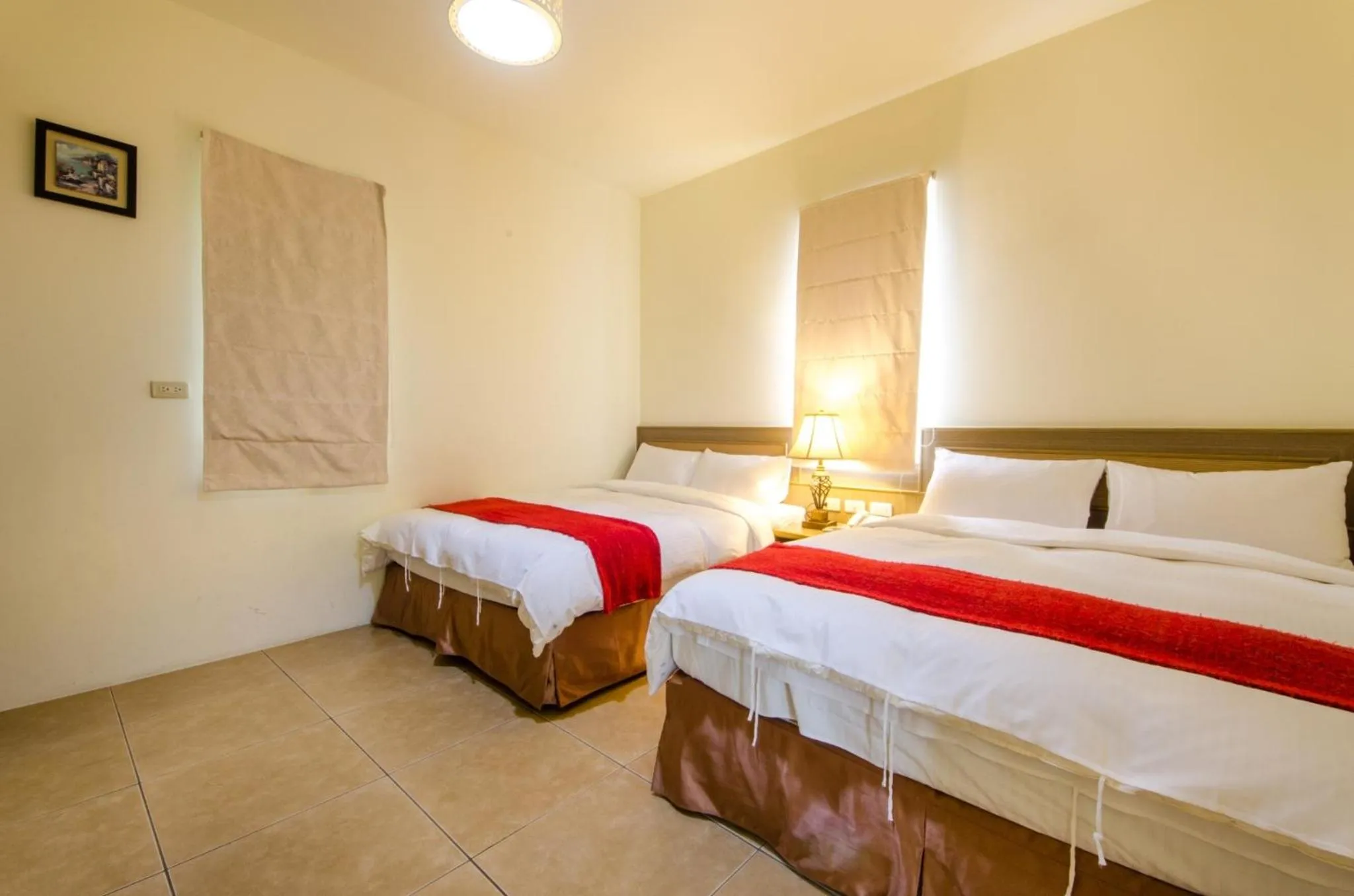 Bed in Butchard Villas