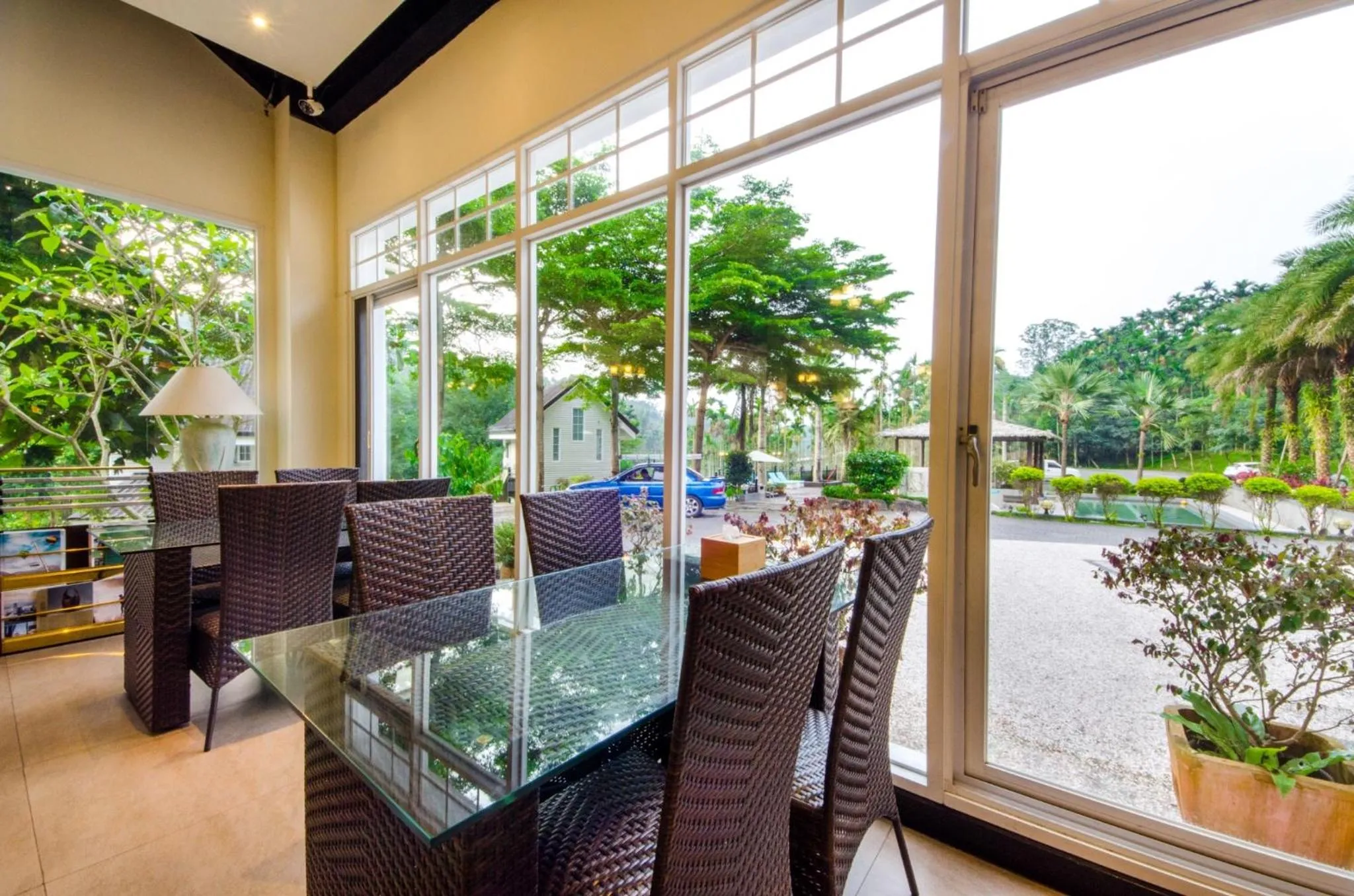 Dining area in Butchard Villas