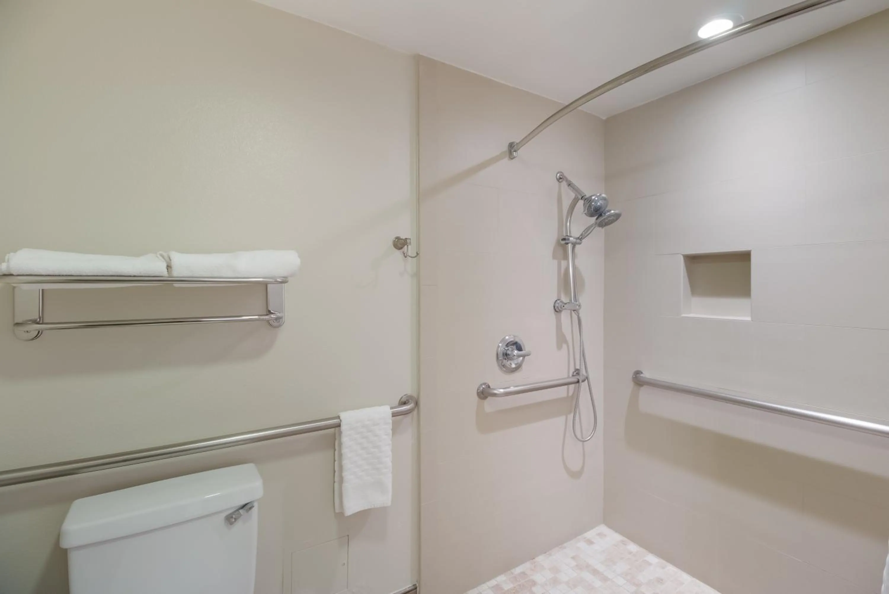Shower in Best Western Woodland Hills