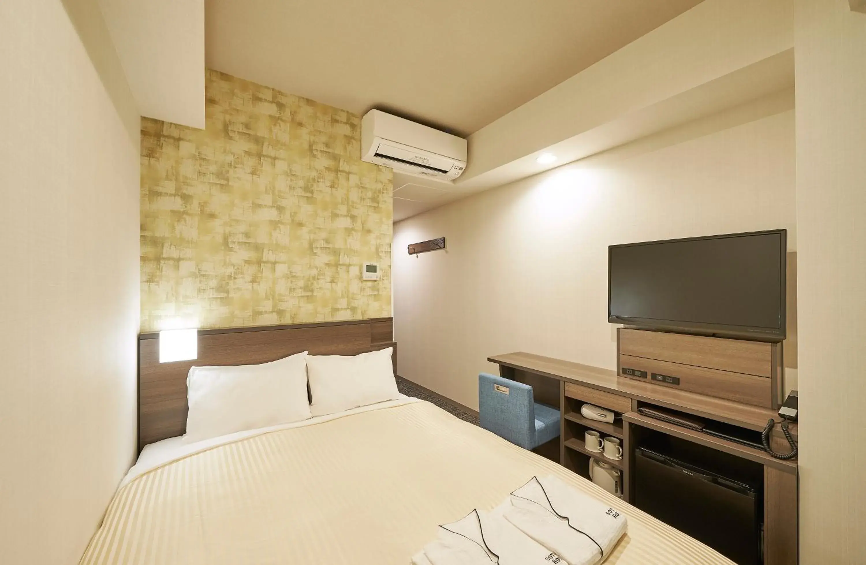 Bed in Sotetsu Fresa Inn Nagoya Sakuradoriguchi Bed in Sotetsu Fresa Inn Nagoya Sakuradoriguchi