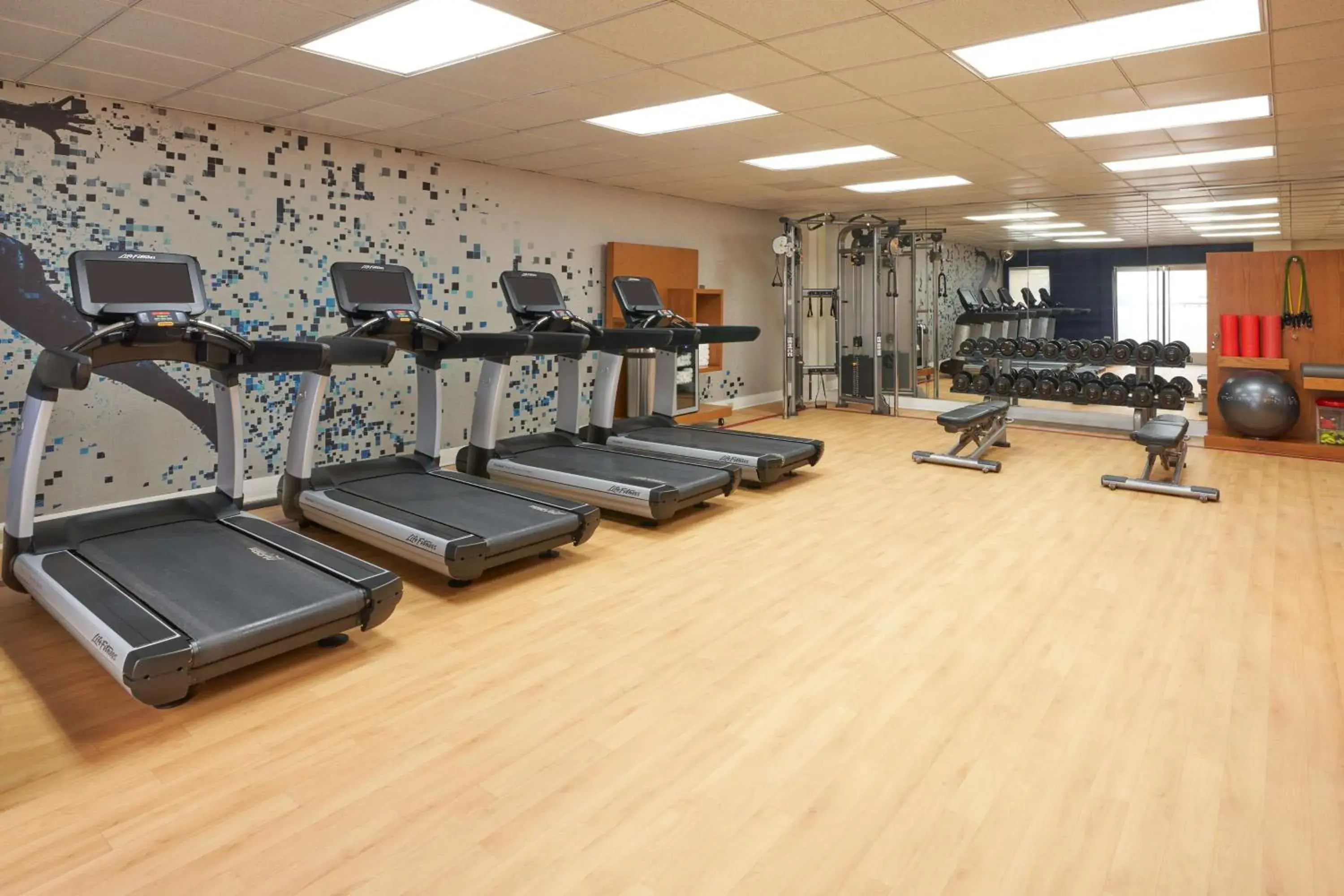 Fitness centre/facilities in The Chifley Houston, Tapestry Collection by Hilton Fitness centre/facilities in The Chifley Houston, Tapestry Collection by Hilton