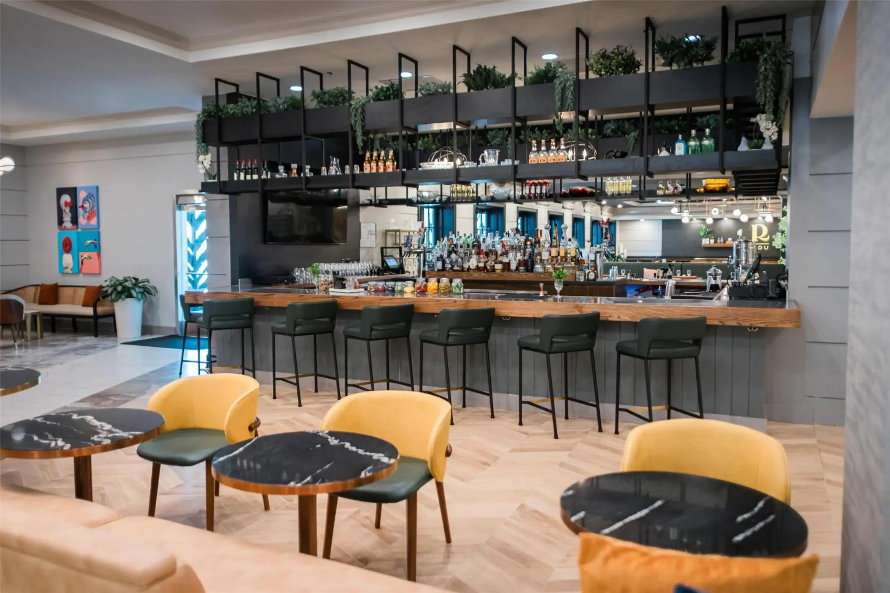 Lounge or bar in The Chifley Houston, Tapestry Collection by Hilton Lounge or bar in The Chifley Houston, Tapestry Collection by Hilton