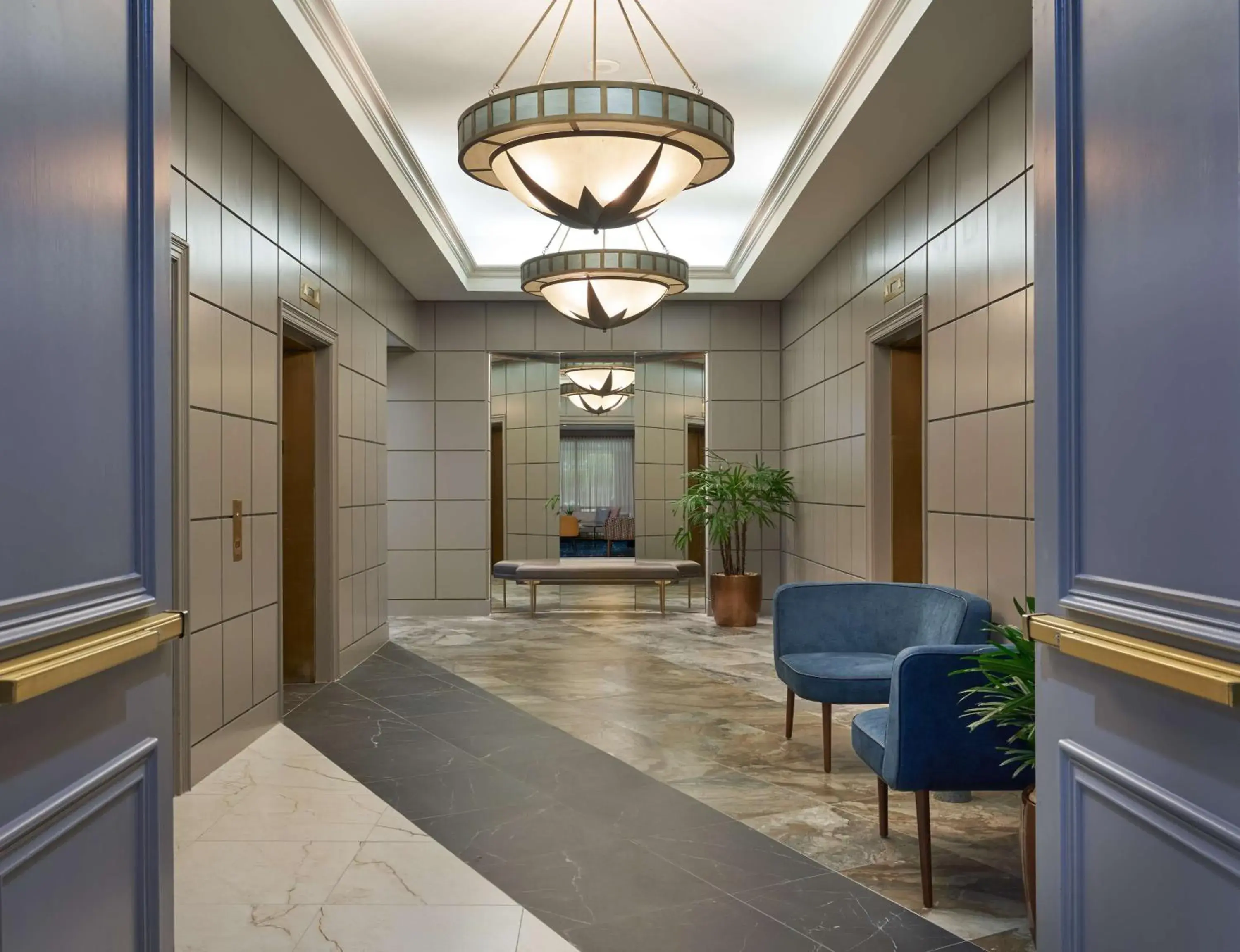 Lobby or reception in The Chifley Houston, Tapestry Collection by Hilton Lobby or reception in The Chifley Houston, Tapestry Collection by Hilton