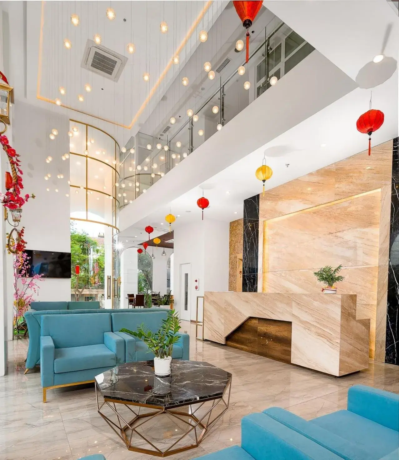 Lobby or reception in RHM Luxury Hotel And Suite Lobby or reception in RHM Luxury Hotel And Suite