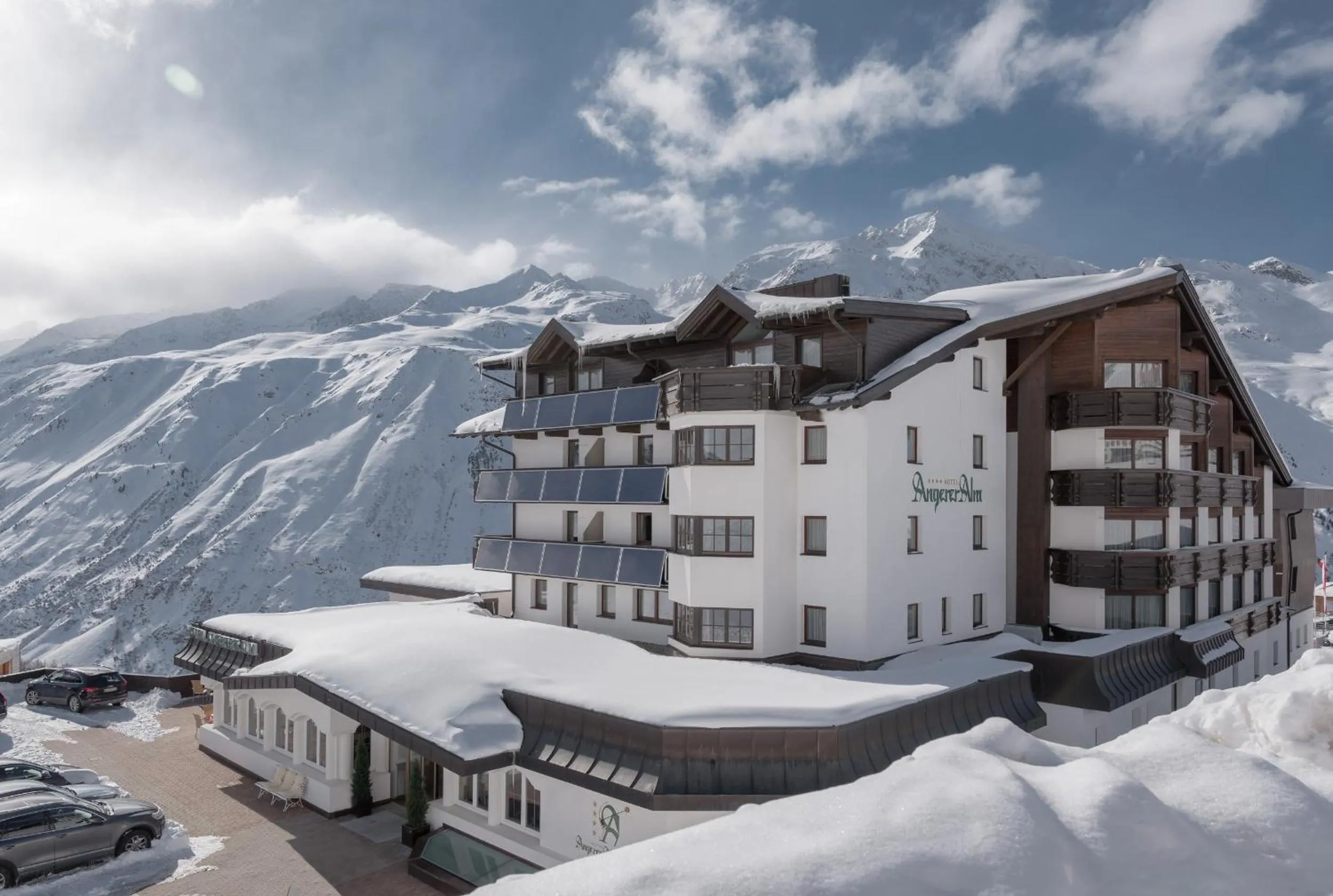 Property building in Hotel Angerer Alm