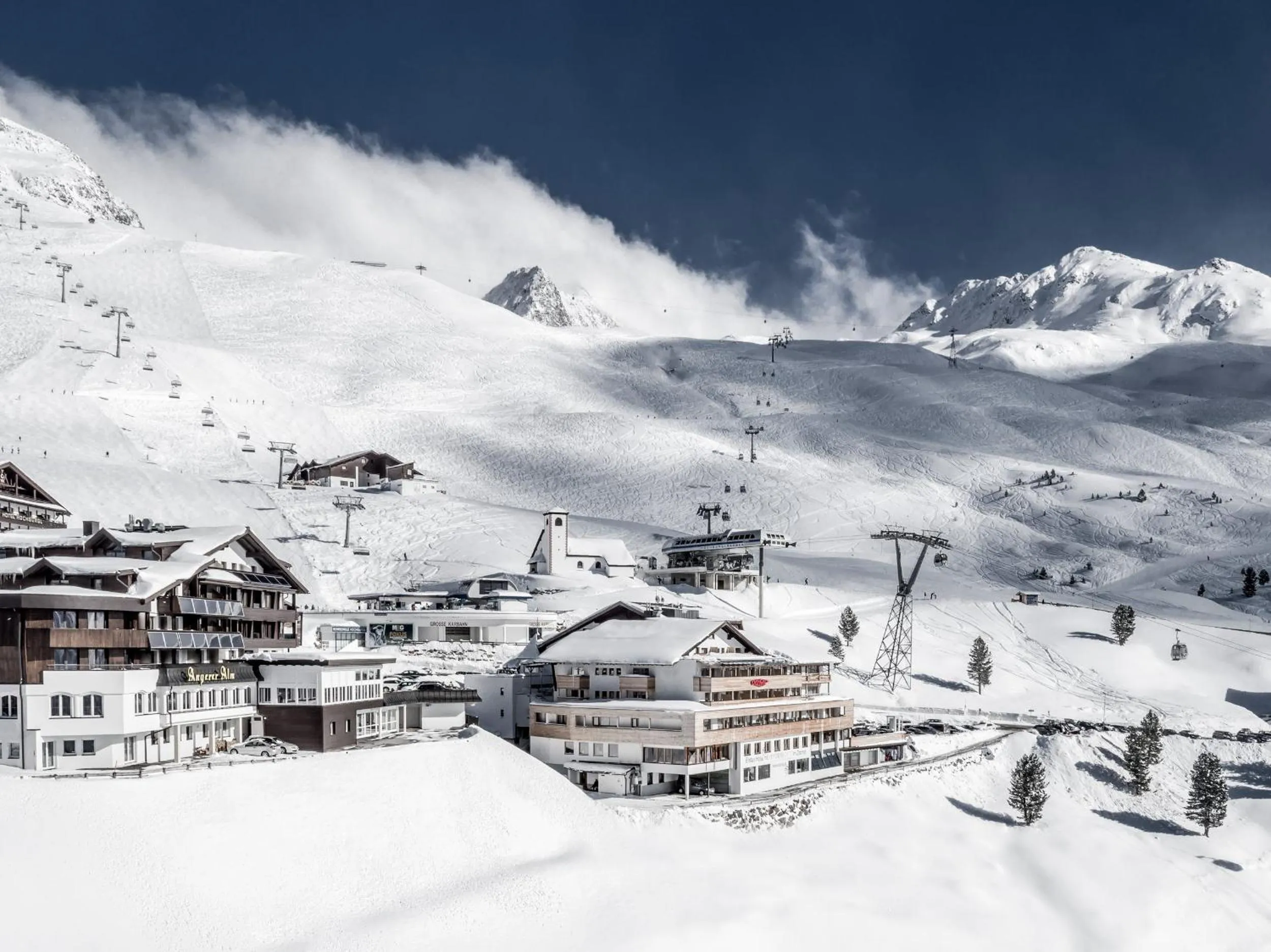 Property building in Hotel Angerer Alm