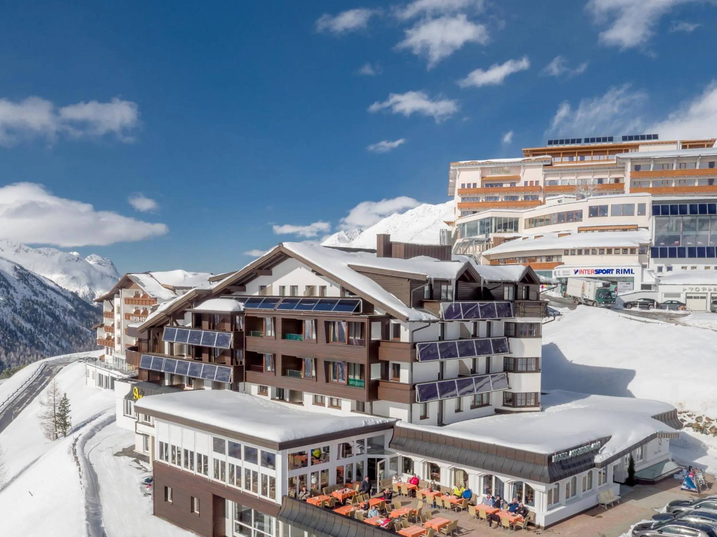 Property building in Hotel Angerer Alm