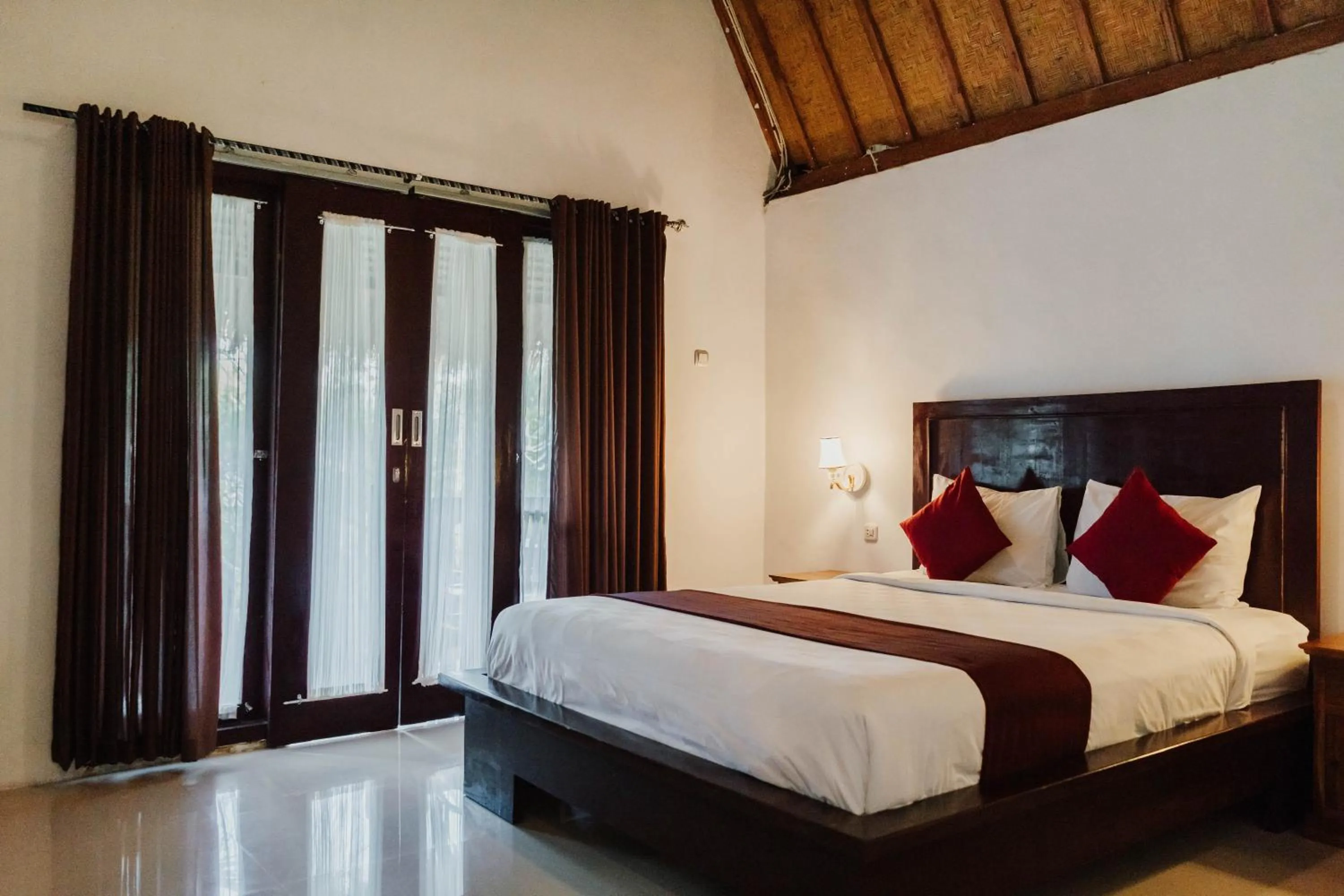 Bed in Temeling Jungle Inn