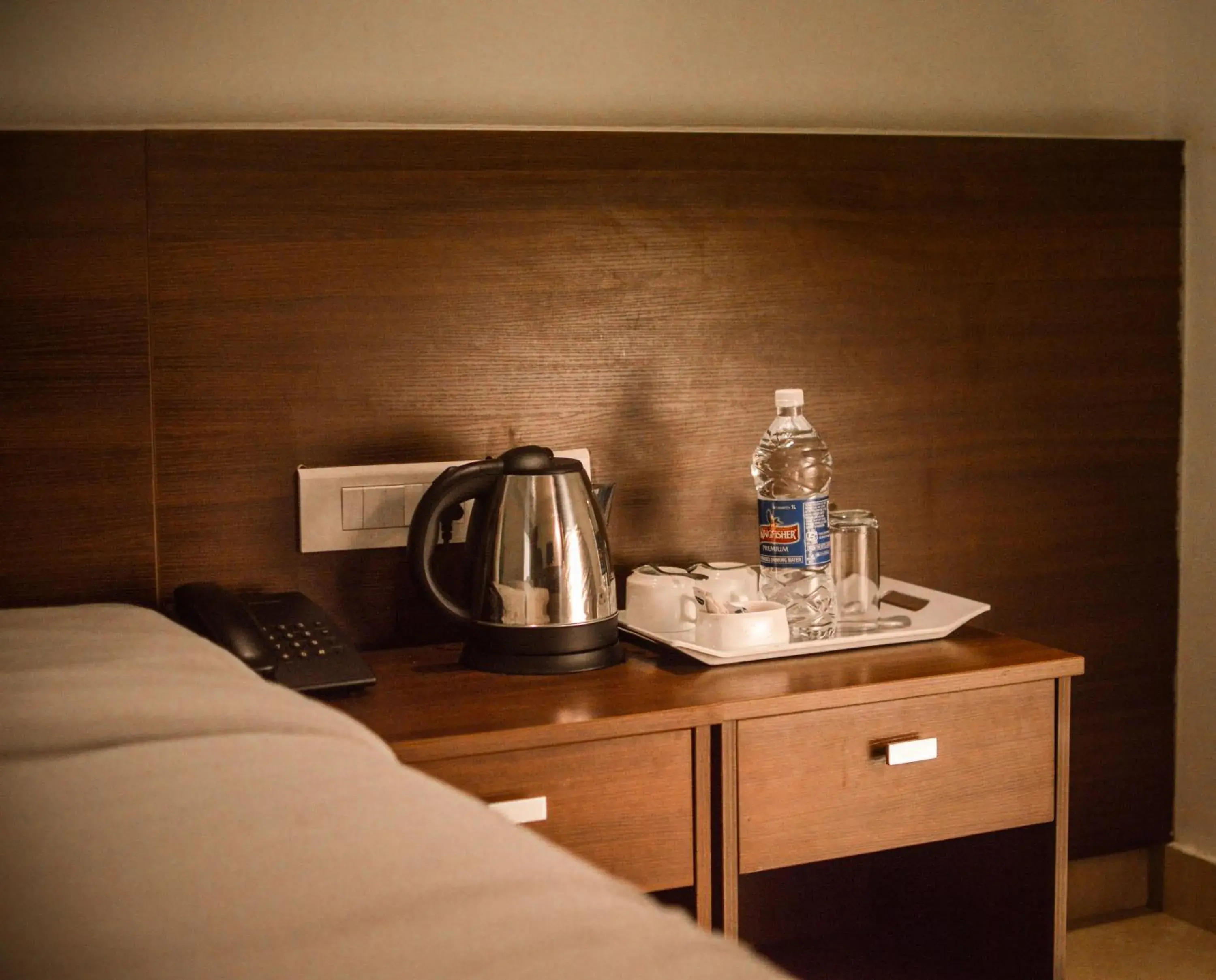 Coffee/tea facilities, Bed in Zoot Kochi Infopark Coffee/tea facilities, Bed in Zoot Kochi Infopark