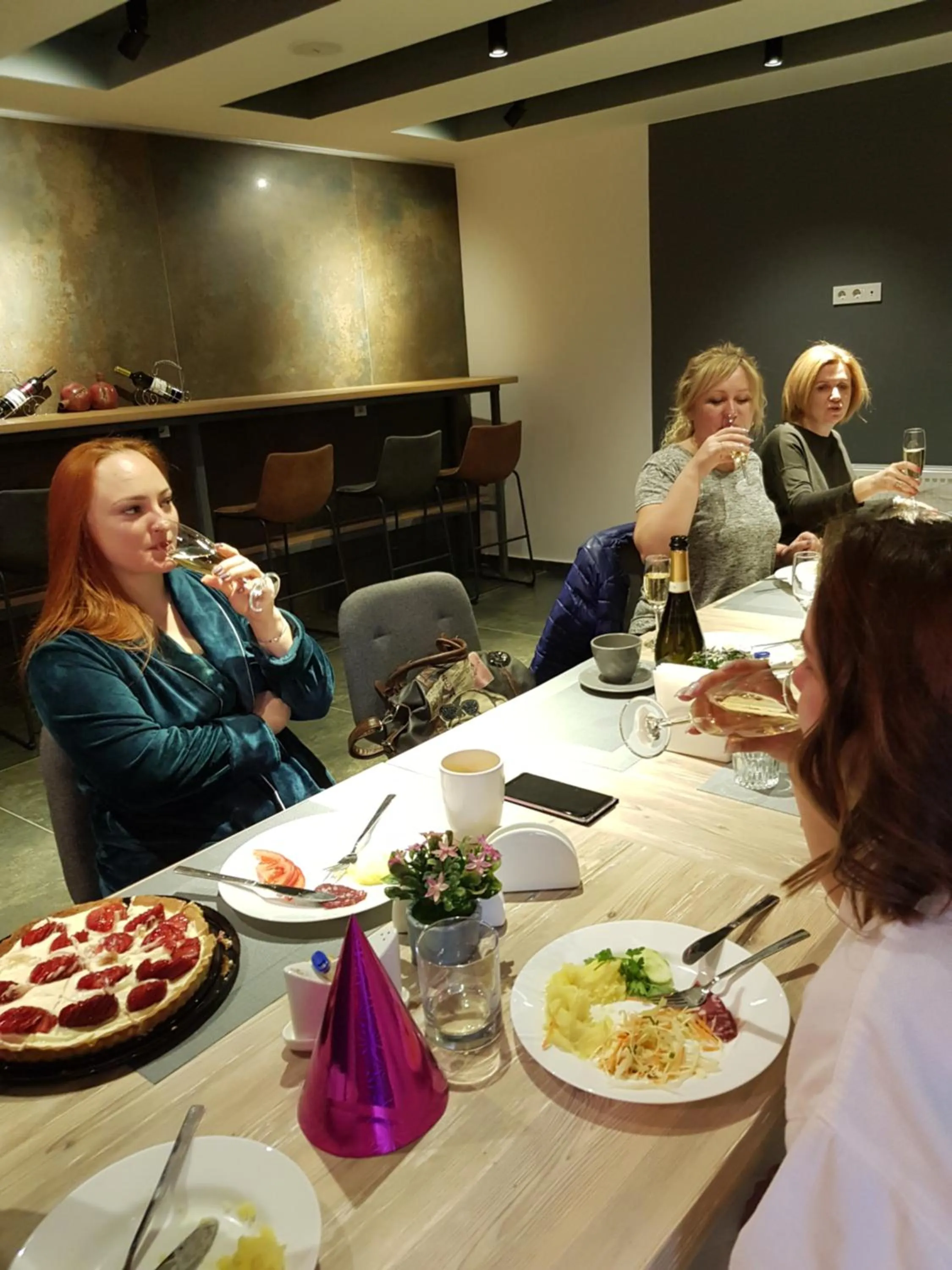 People in Victoria Inn Tbilisi