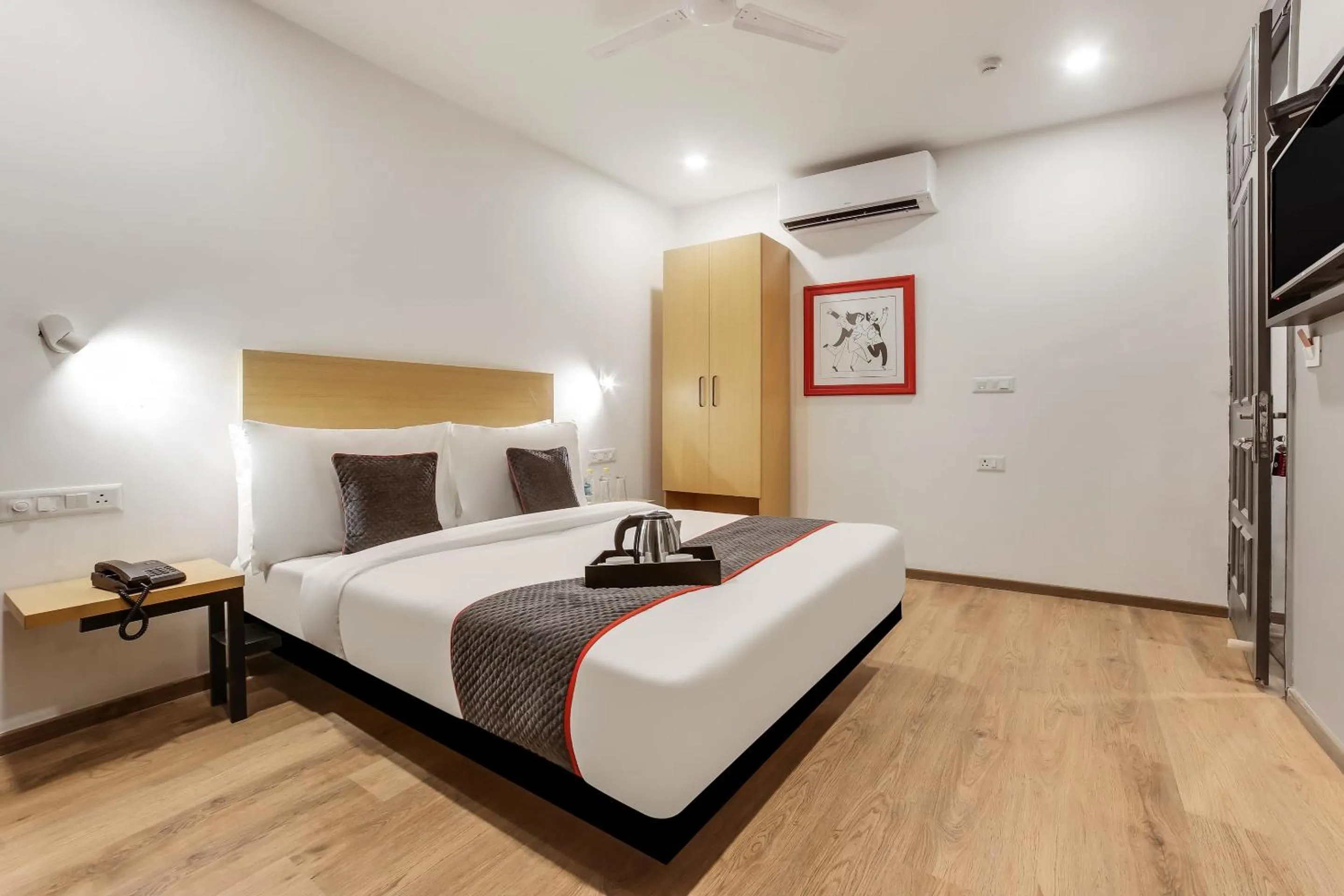Bedroom, Bed in Super Townhouse 158 Near Netaji Subhash Marg Near Appu Ghar