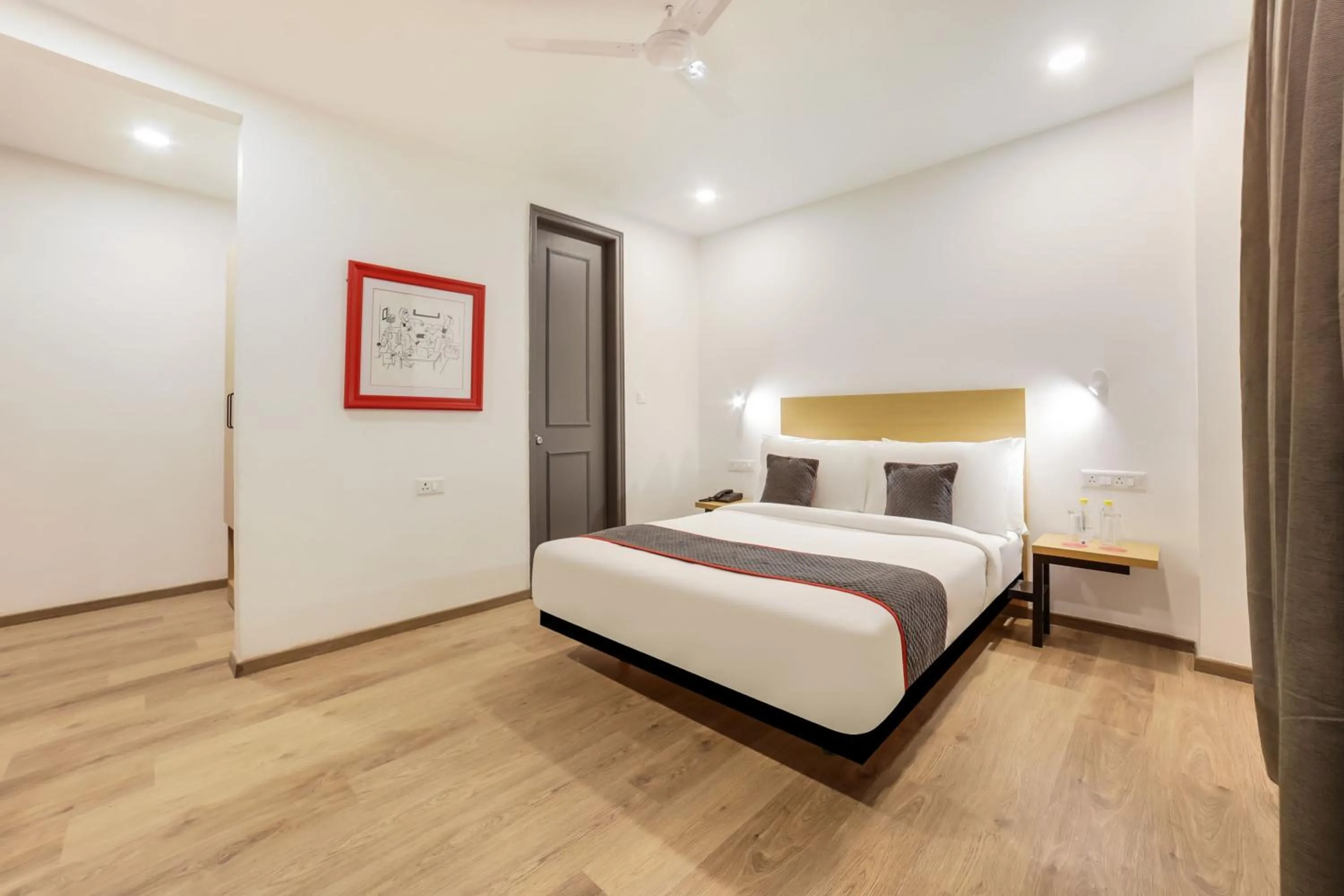 Bedroom, Bed in Super Townhouse 158 Near Netaji Subhash Marg Near Appu Ghar