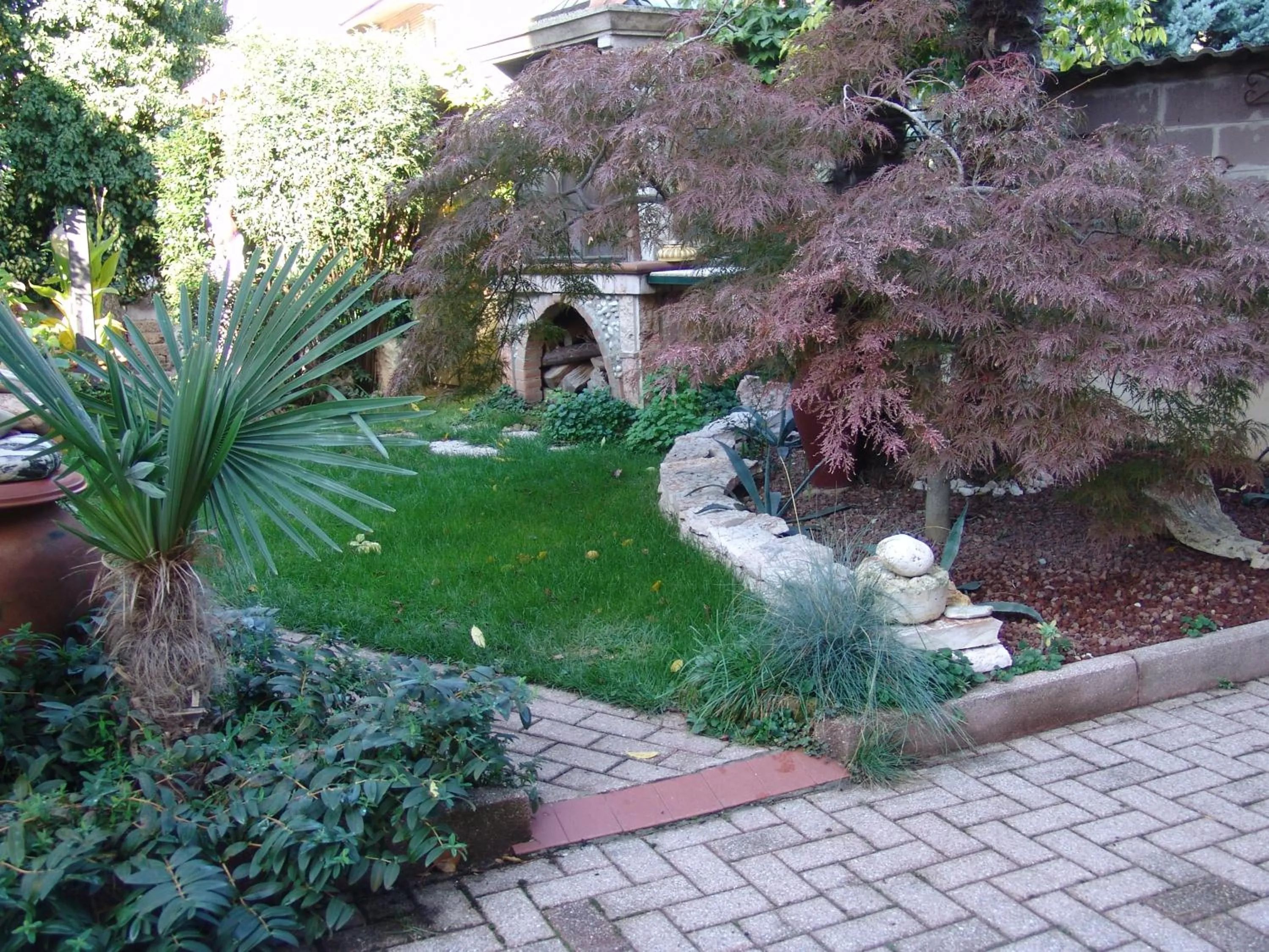 Garden in B&B Il Fragolo