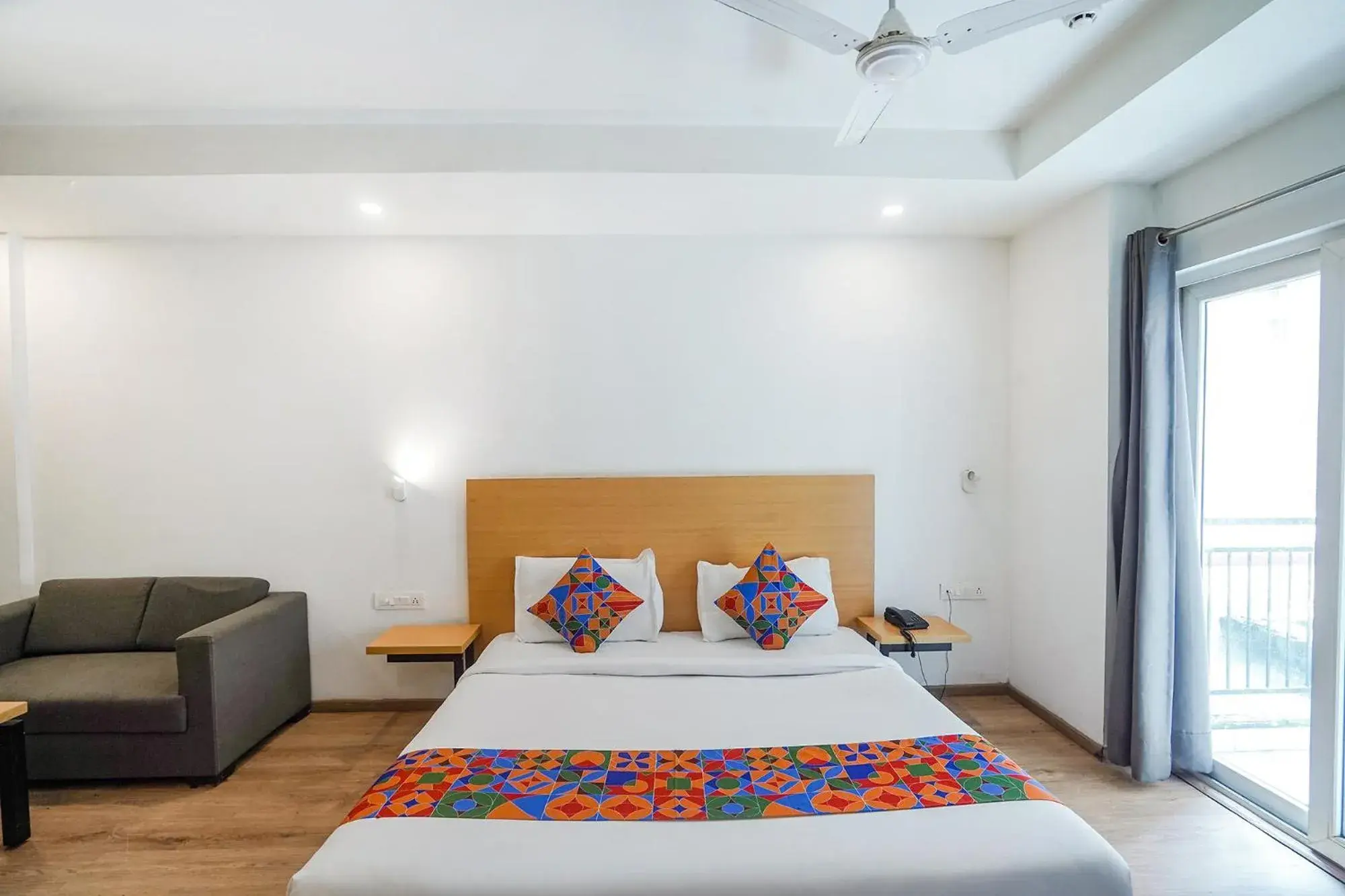 Bed in FabHotel Prime Cloud 9 Delhi NCR Bed in FabHotel Prime Cloud 9 Delhi NCR