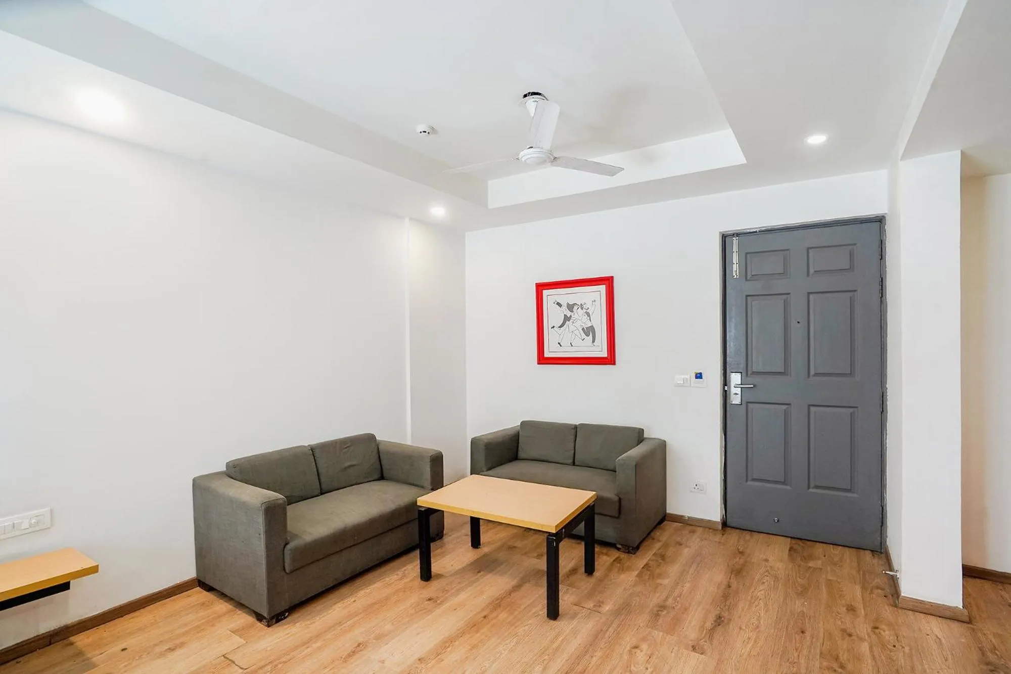 Living room in FabHotel Prime Cloud 9 Delhi NCR