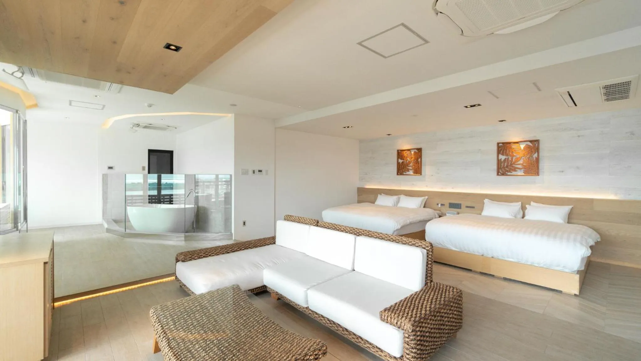Photo of the whole room, Bed in THIRD ishigakijima